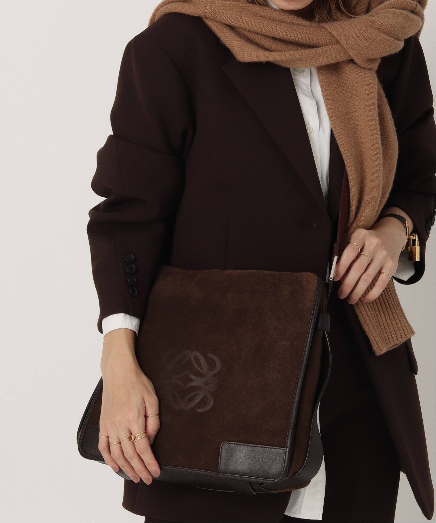 LOEWE ロエベショルダーバッグヴィンテージU（VINTAGE LOEWE/ロエベ  