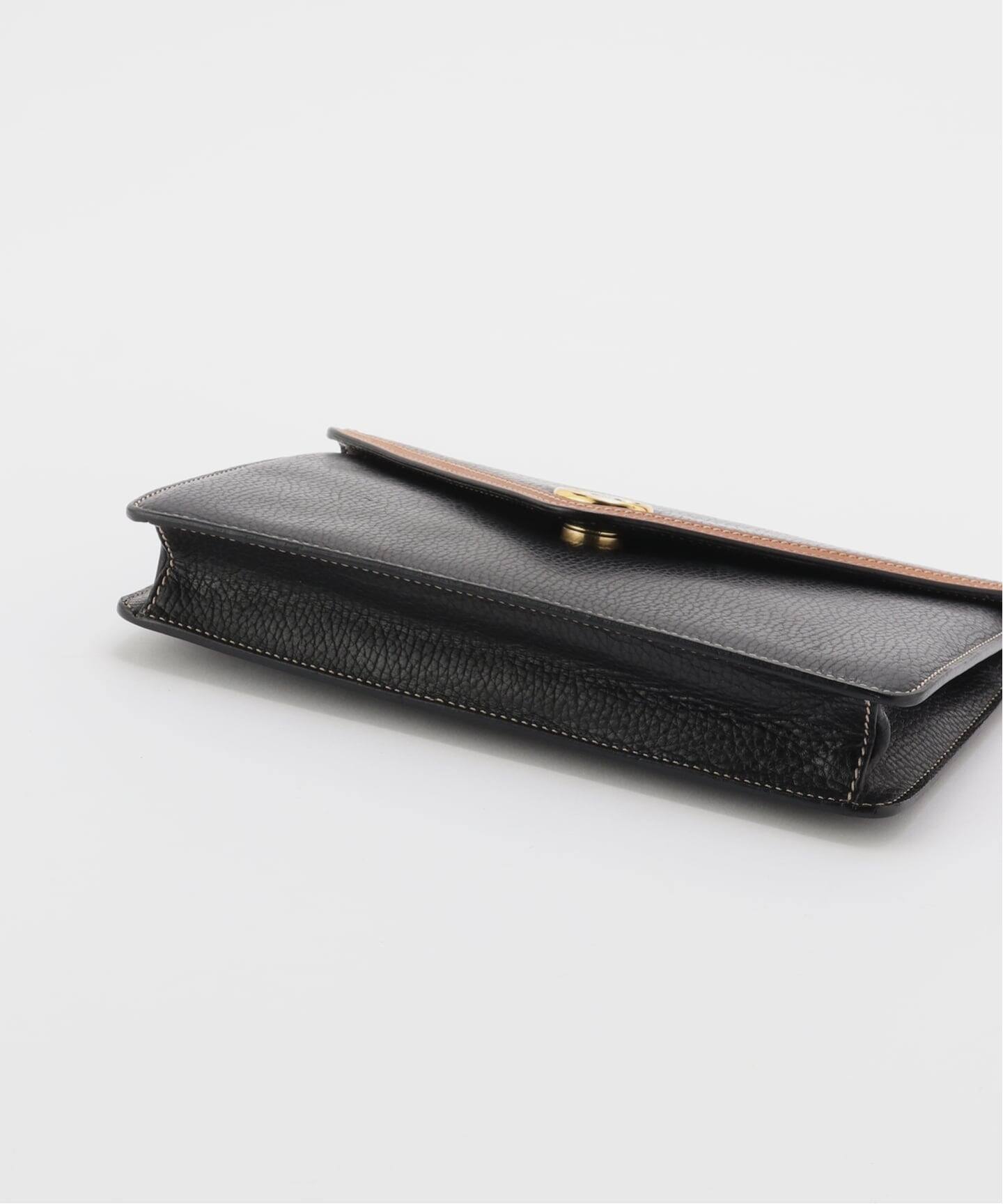 CELINE　セリーヌ　ヴィンテージ　クラッチバッグ　シルバー金具　レザー　黒 CELINE セリーヌ ヴィンテージ レザー クラッチバッグ 黒｜Yahoo