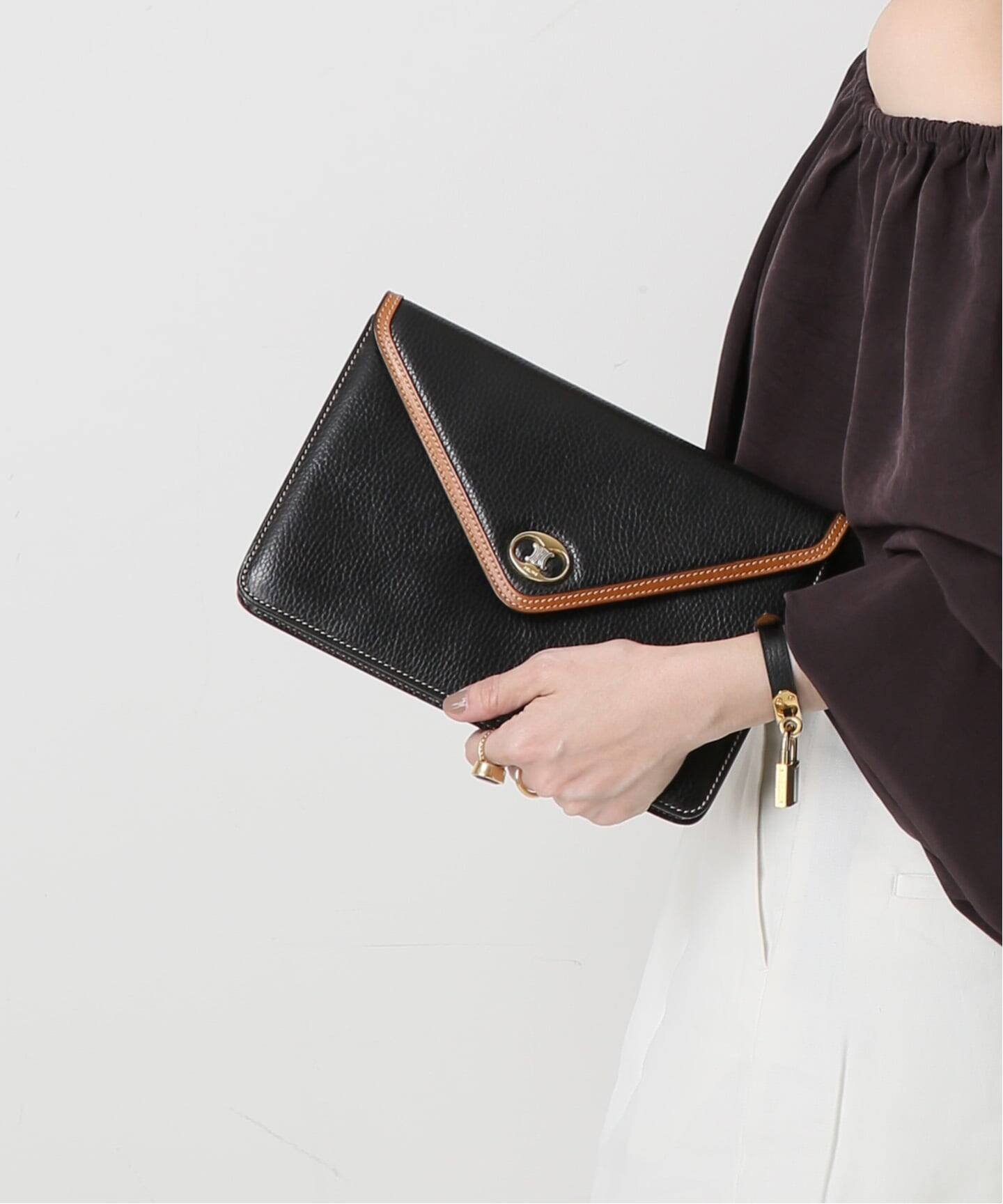 VINTAGE CELINE/セリーヌ】クラッチバッグ（クラッチバッグ 