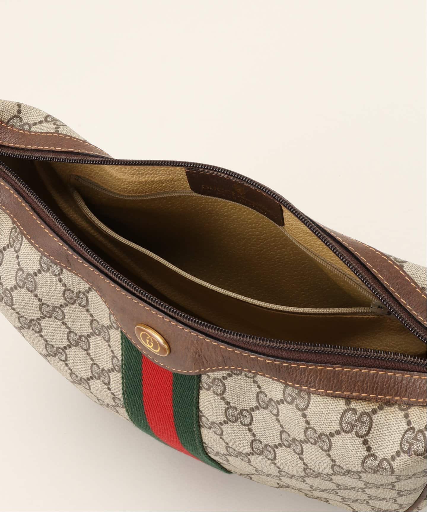 VINTAGE●GUCCI●グッチ GG ベージュ ショルダーバッグ VINTAGE GUCCI/グッチ】GG ショルダーバッグ（ショルダーバッグ