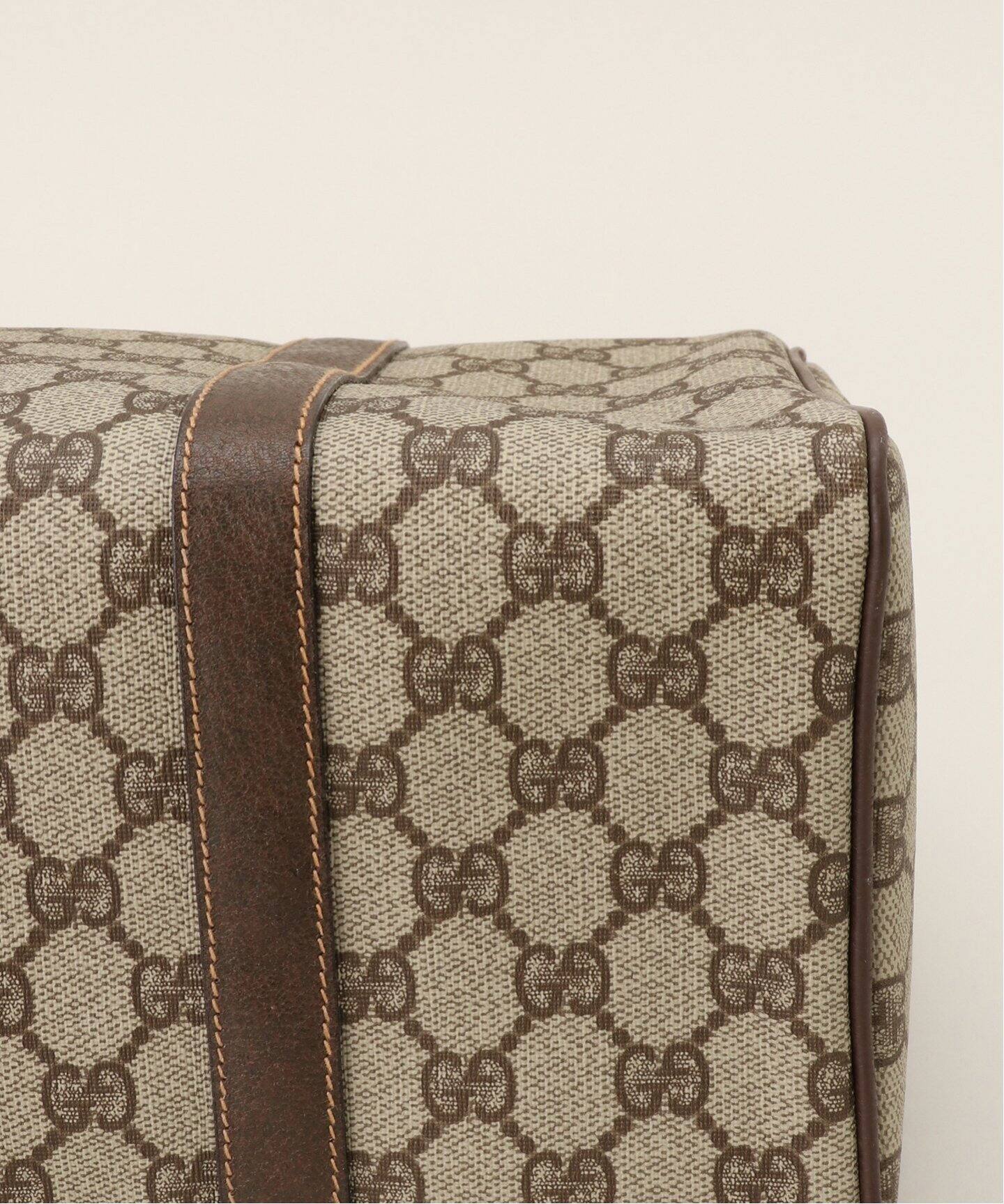 Gucci GGパターン アンティークボストンバッグ お値下げはここまでです。 VINTAGE GUCCI/グッチ】GG ボストンバッグ 32（ボストンバッグ