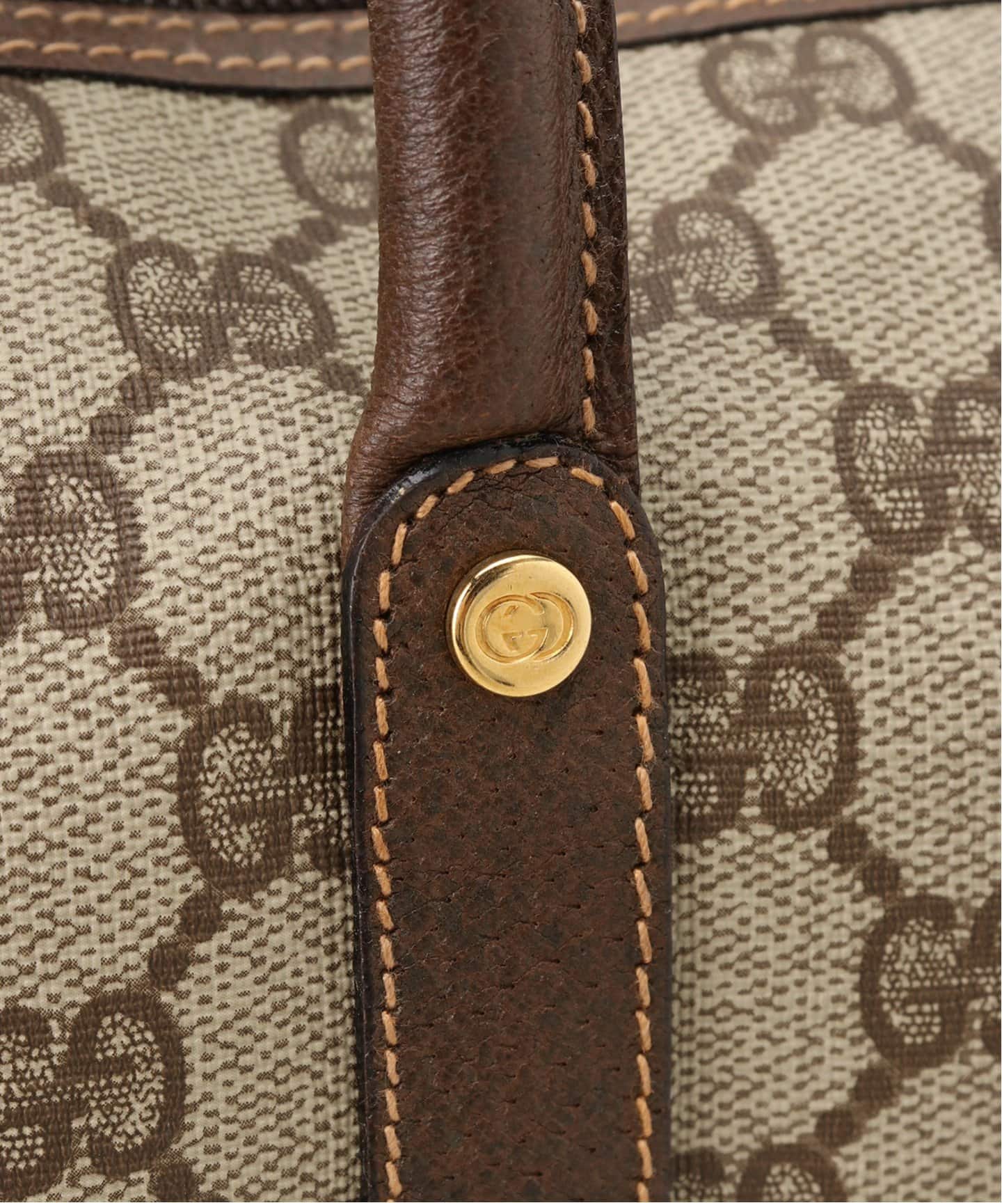 VINTAGE GUCCI/グッチ】GG ボストンバッグ 32（ボストンバッグ