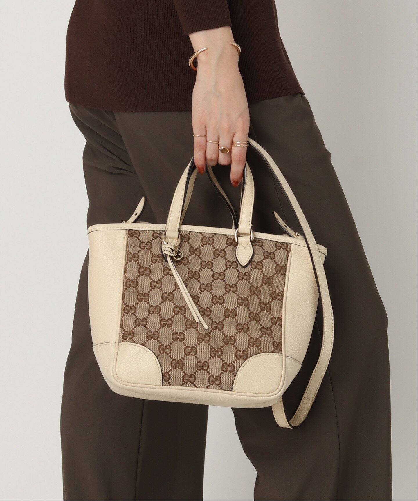 VINTAGE GUCCI/グッチ】GG 2wayバッグ（トートバッグ）｜DECOUVERTE  