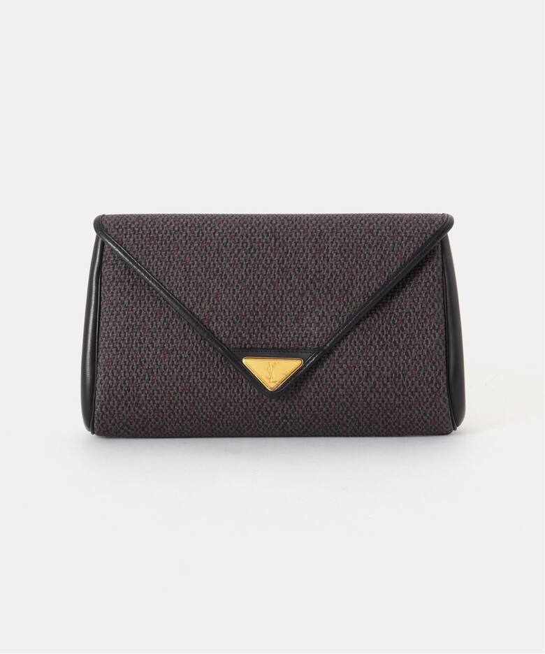 VINTAGE YSL/イヴ サンローラン】クラッチバッグ（クラッチバッグ 