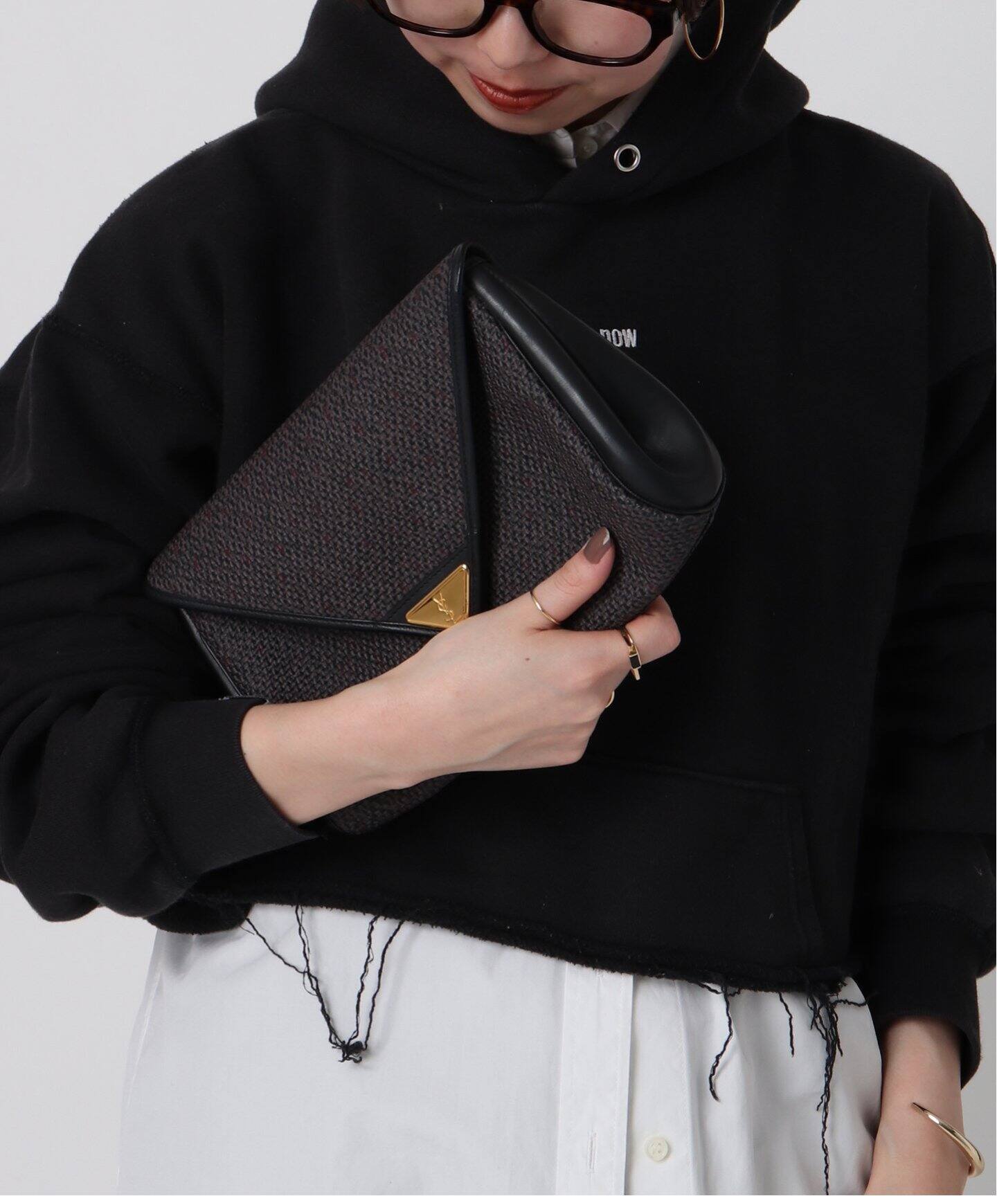 VINTAGE YSL/イヴ サンローラン】クラッチバッグ（クラッチバッグ 