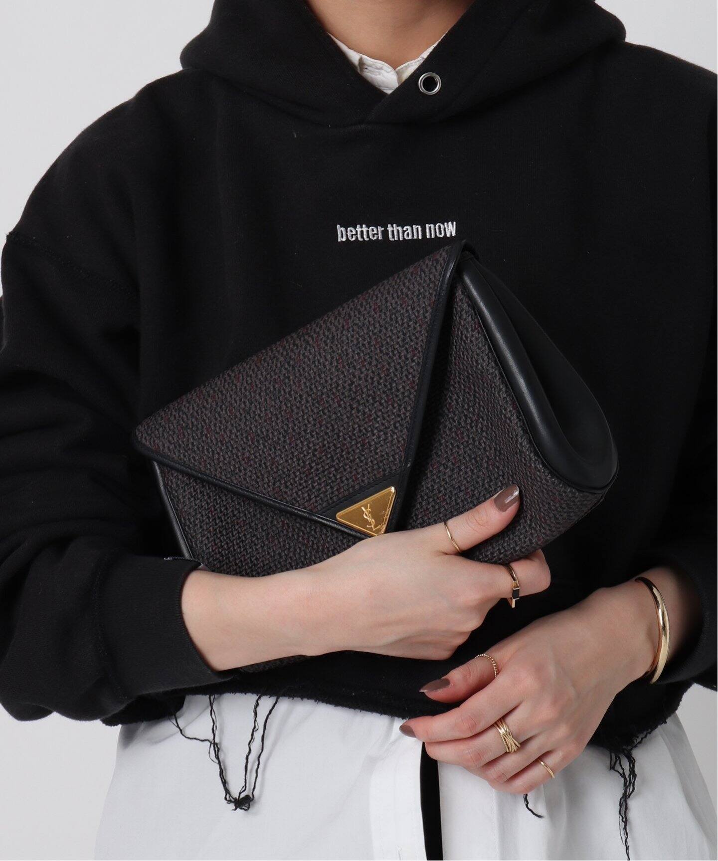 VINTAGE YSL/イヴ サンローラン】クラッチバッグ（クラッチバッグ  