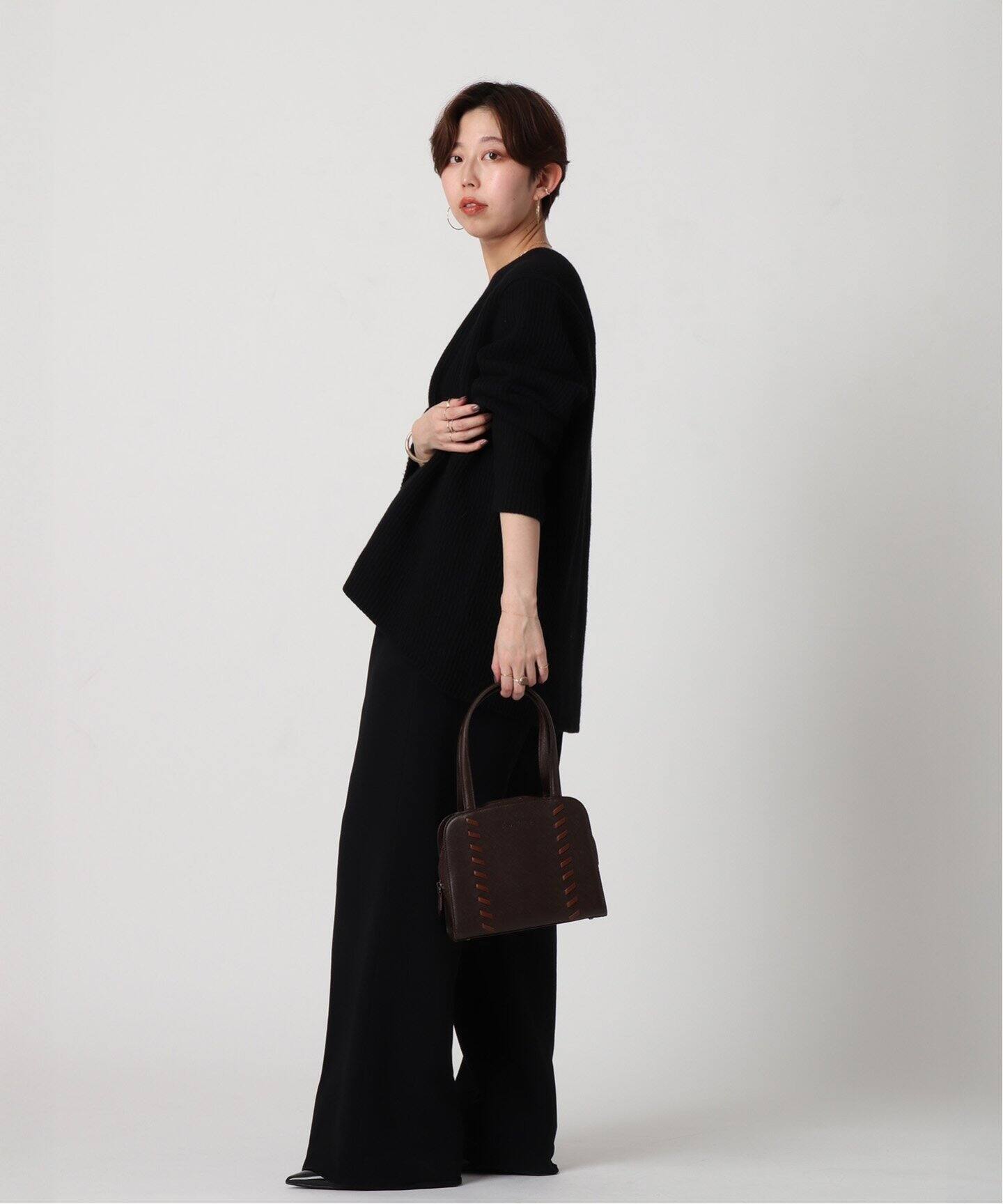 VINTAGE YSL/イヴ サンローラン】ハンドバッグ（ハンドバッグ 