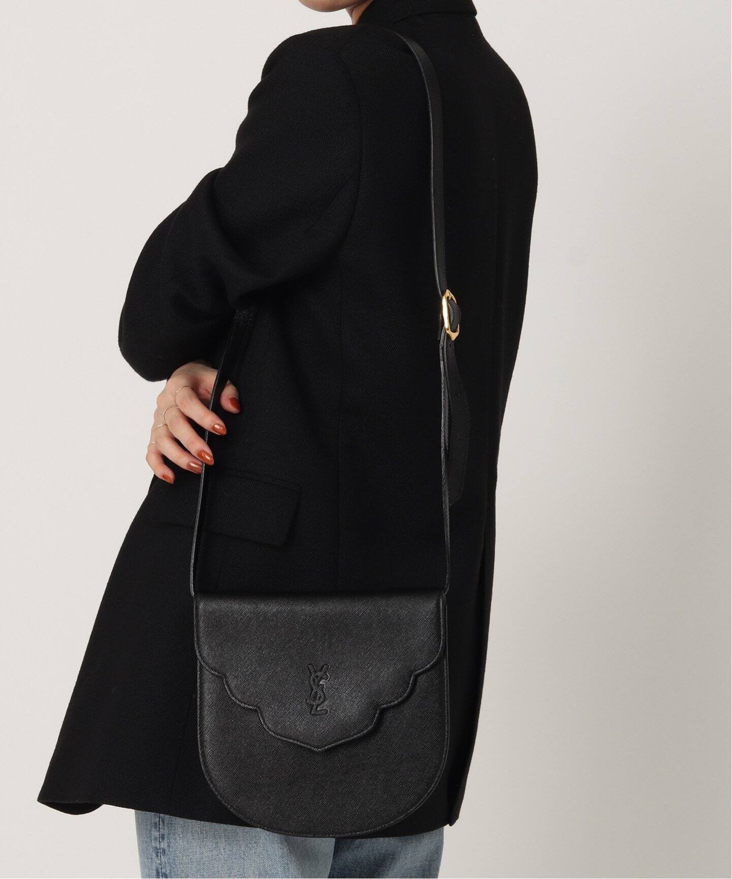 VINTAGE YSL/イヴ サンローラン】ショルダーバッグ（ショルダーバッグ  