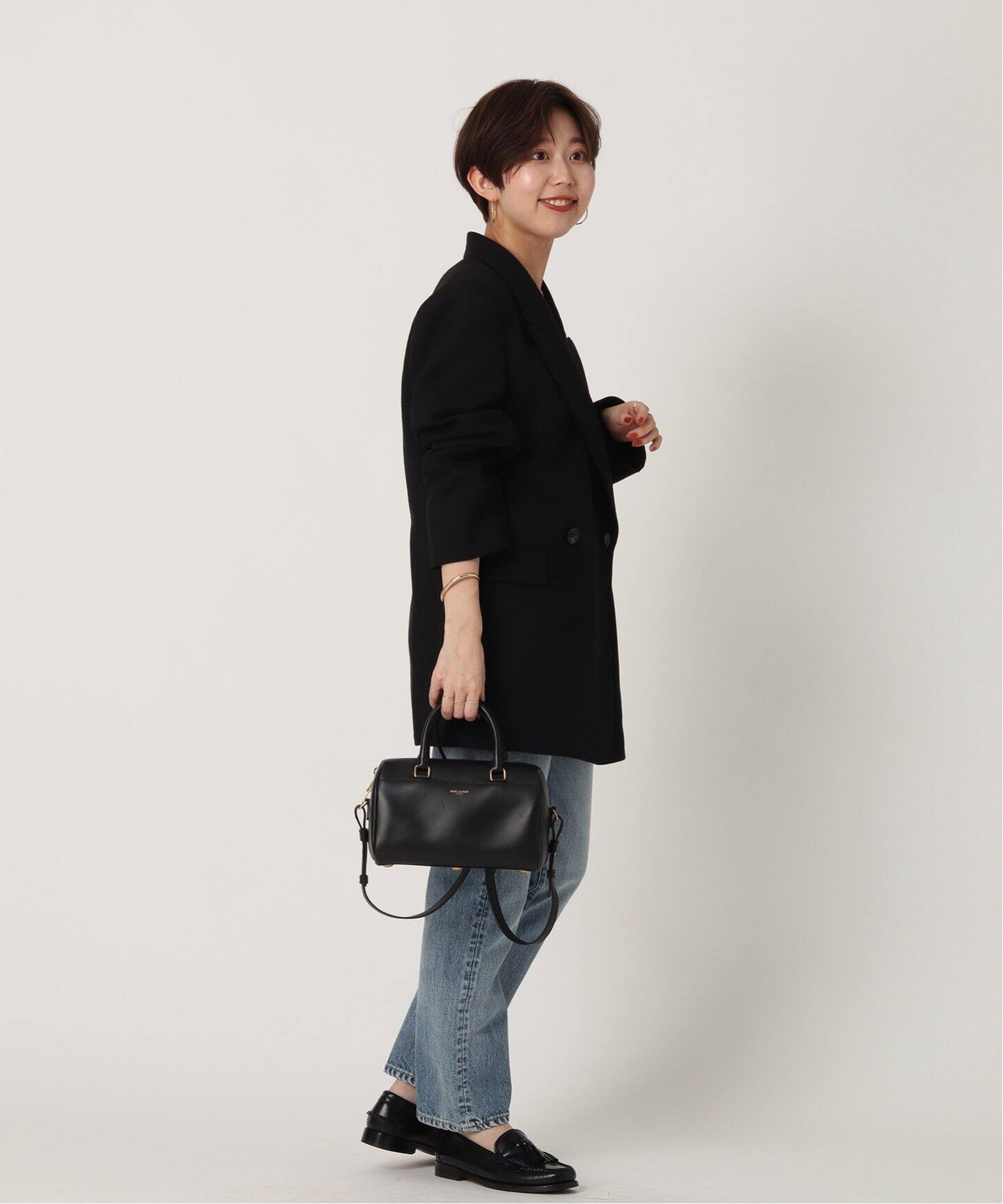 VINTAGE YSL/イヴ サンローラン】Baby Duffel 2way（ボストンバッグ  