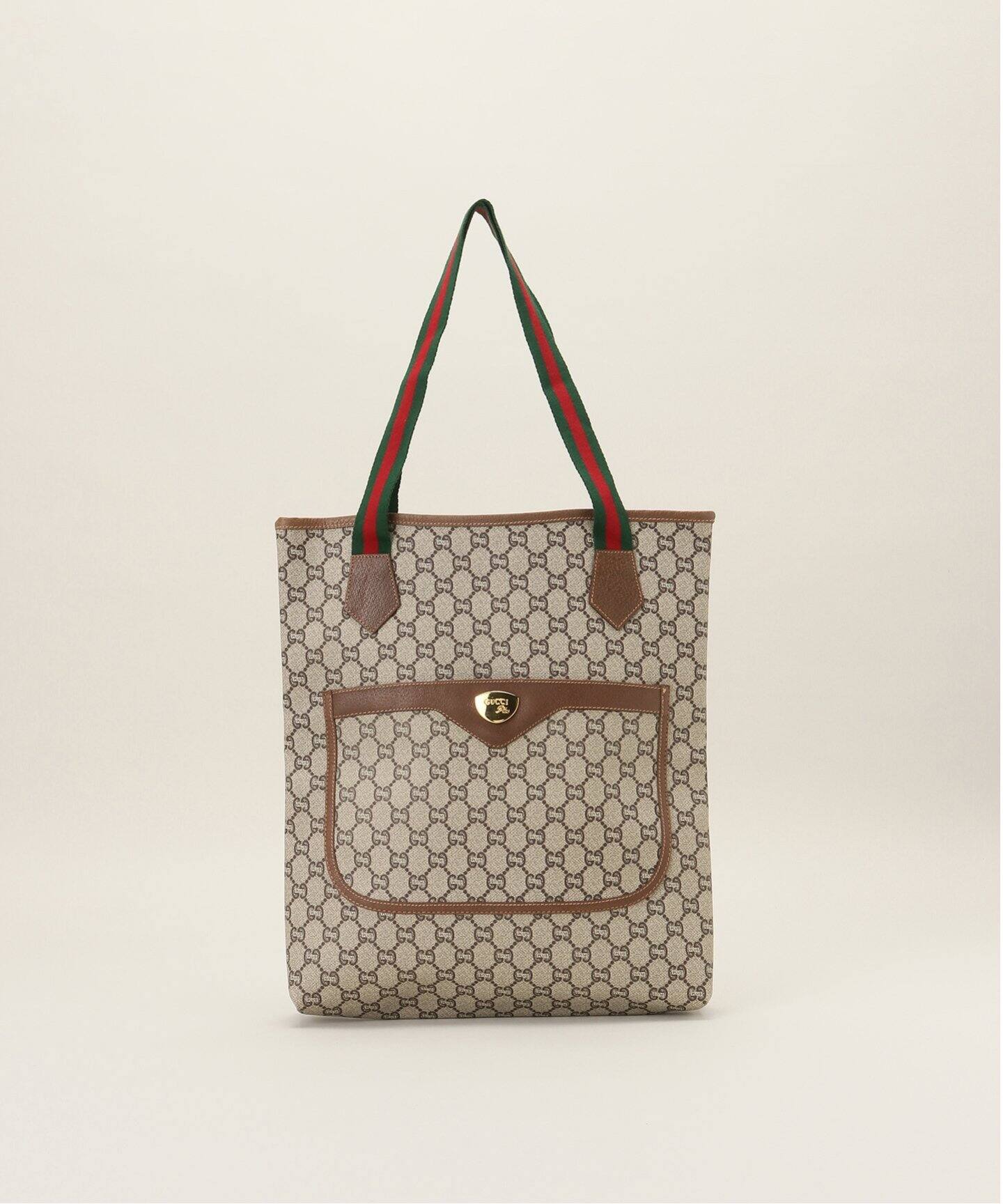 VINTAGE GUCCI Plus/グッチ プラス】トートバッグ（トートバッグ 