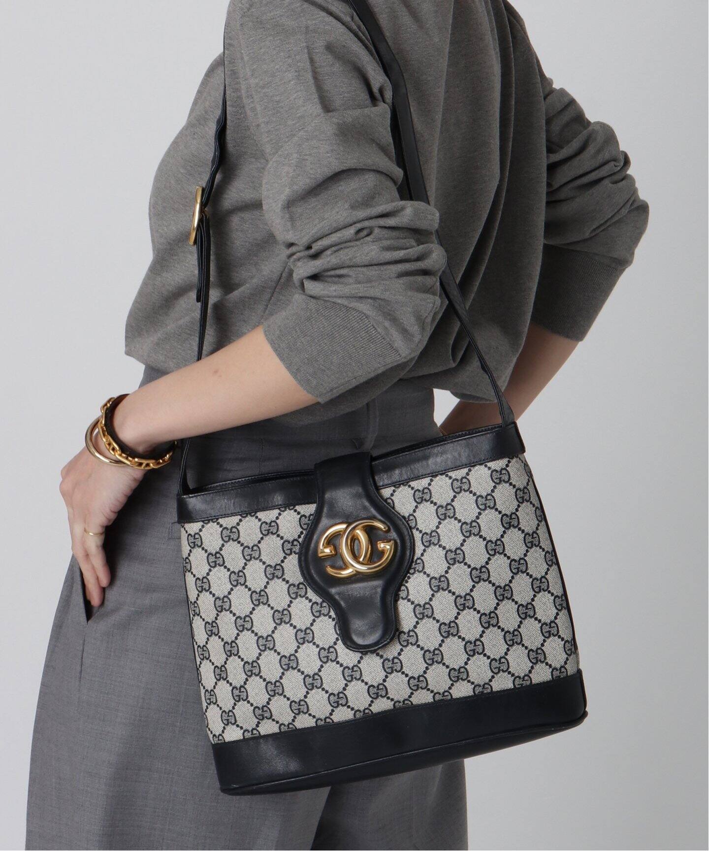 VINTAGE GUCCI/グッチ】ショルダーバッグ（ショルダーバッグ 