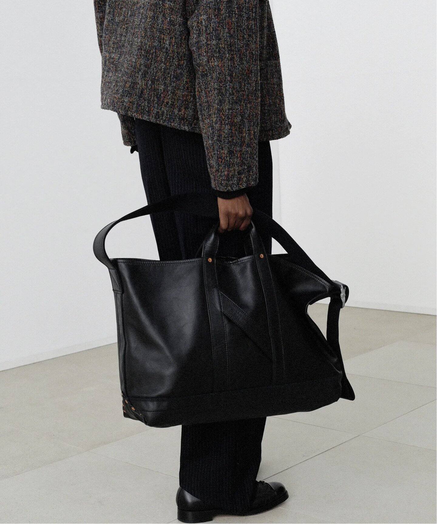 NICENESS / ナイスネス 】H.LEDZ Horse leather shoulder tote bag 