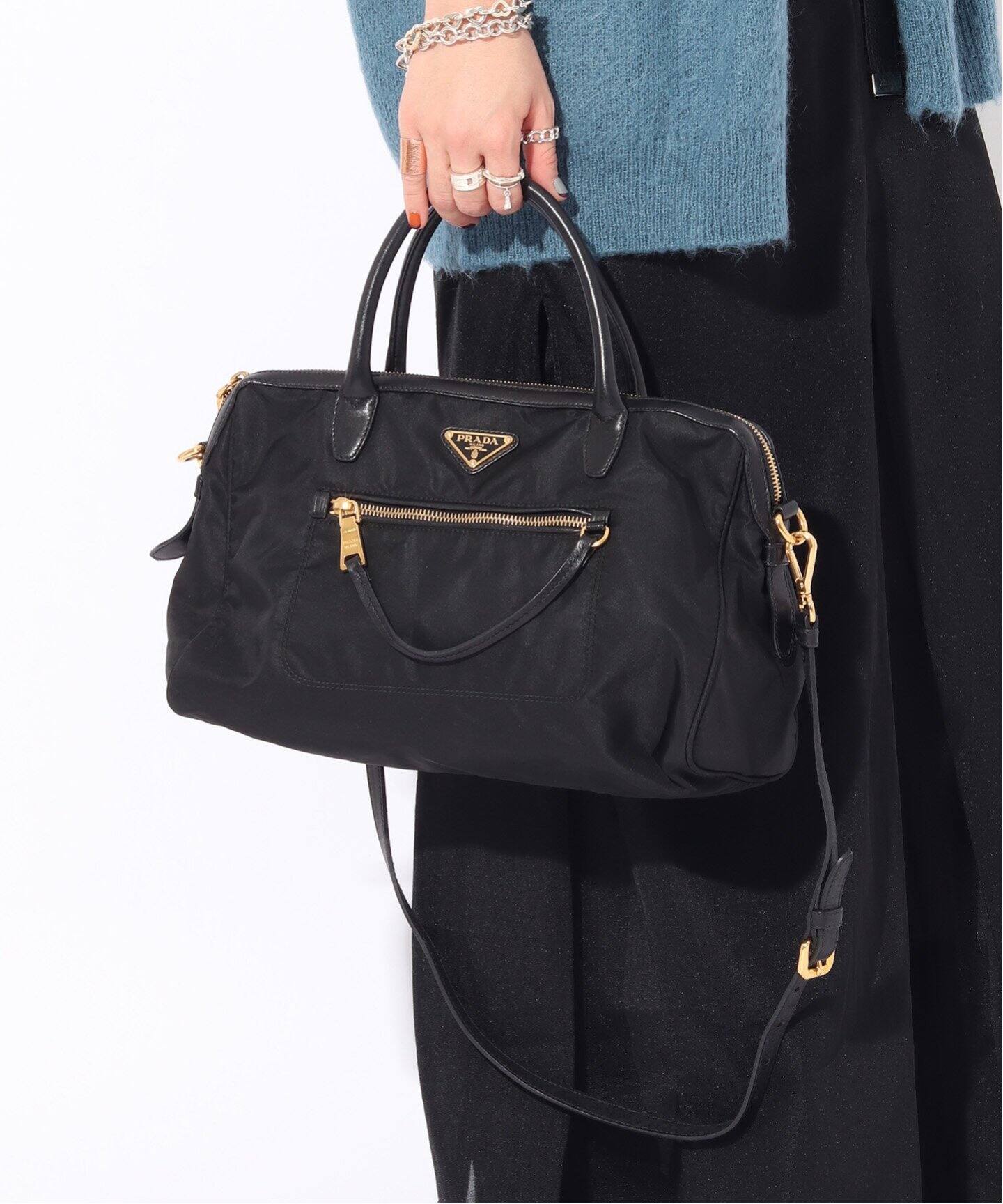 VINTAGE PRADA/プラダ】boston bag 2way（ボストンバッグ）｜ENSEMBLE 