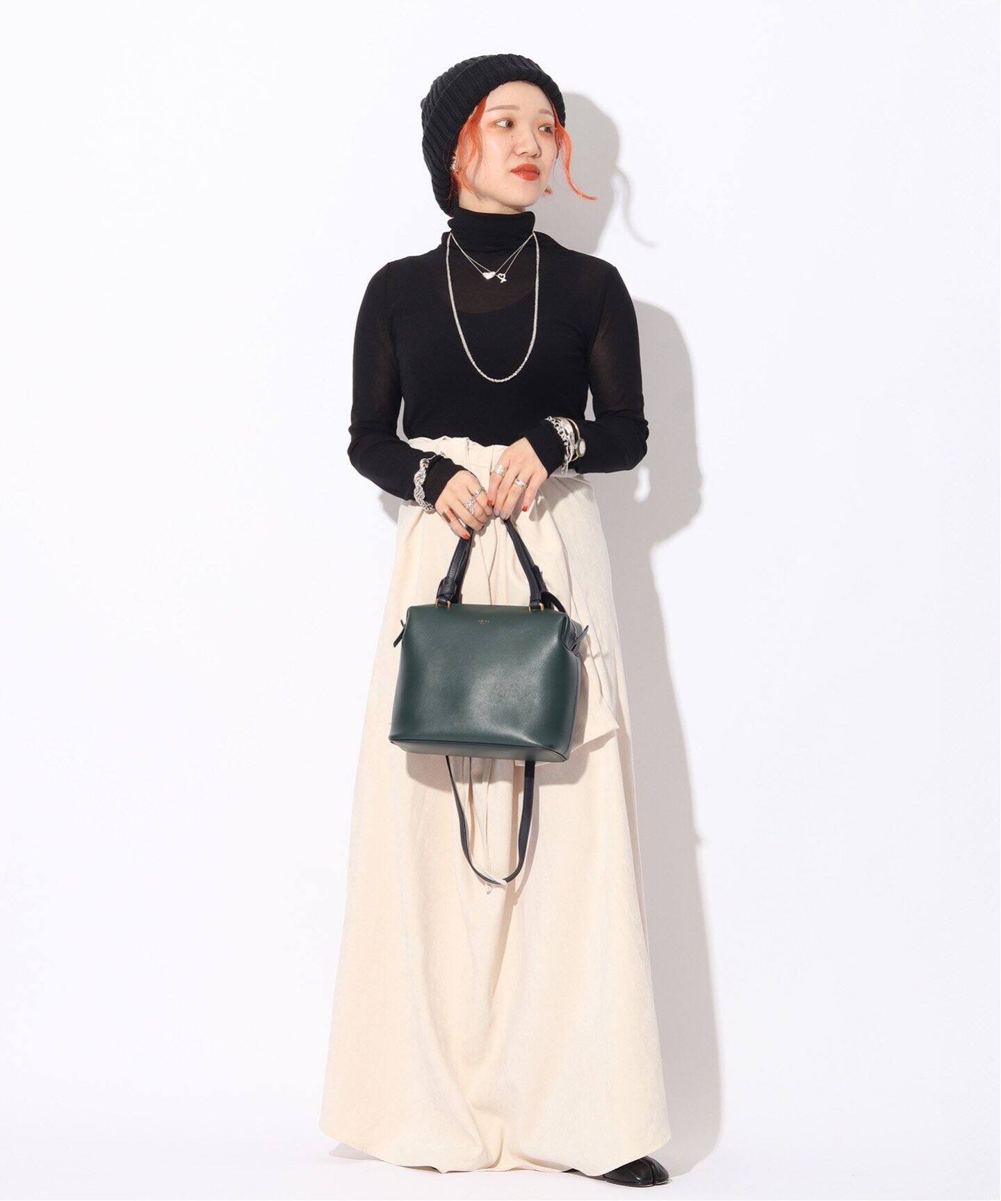 VINTAGE CELINE/セリーヌ】Soft cube bag 2way small（ショルダー 
