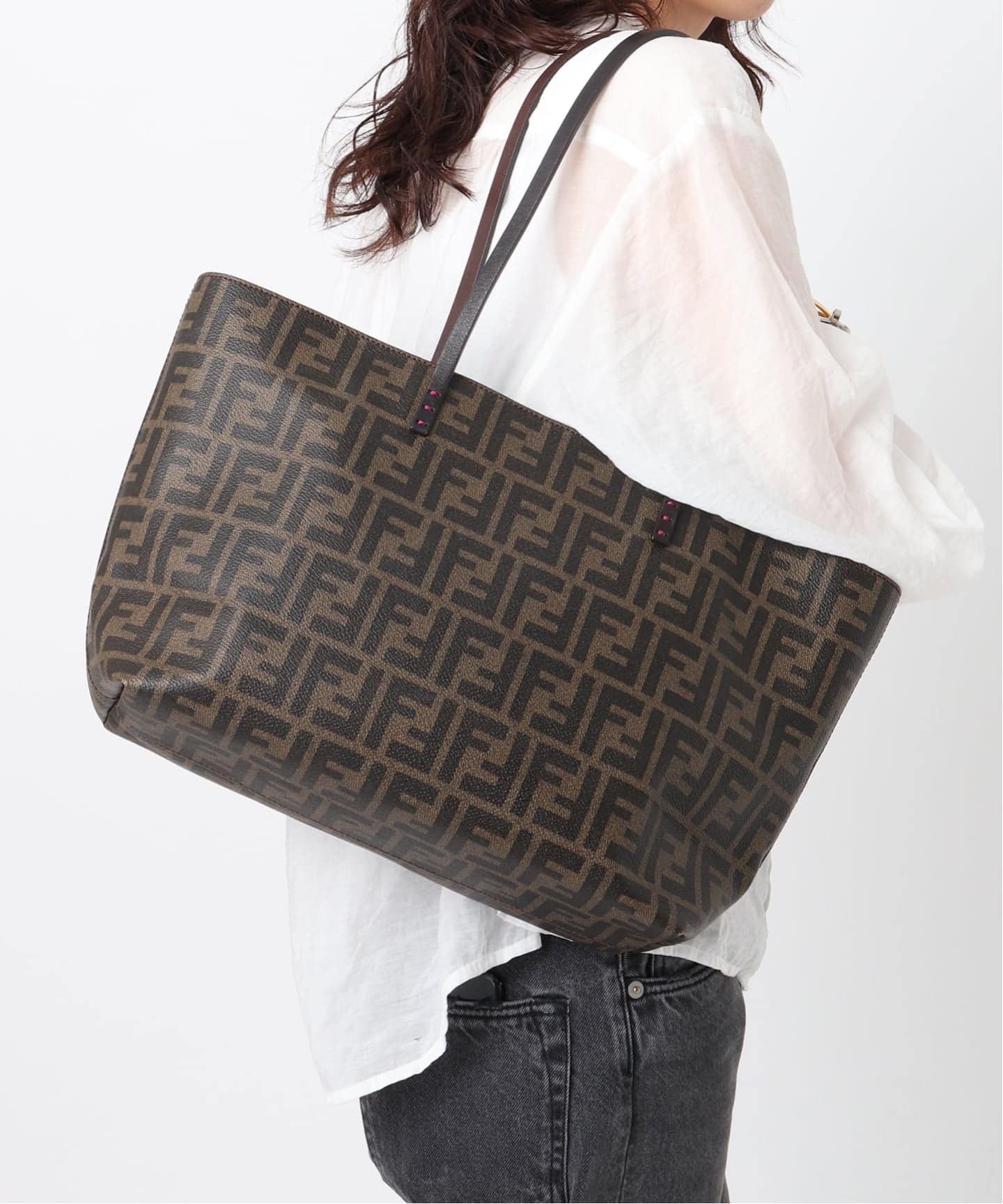 VINTAGE FENDI/フェンディ】 tote zucca（トートバッグ