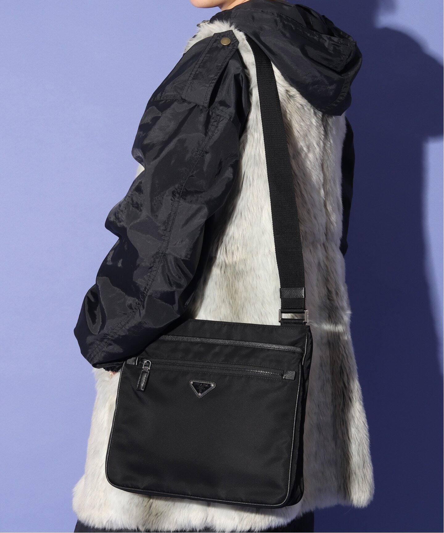 VINTAGE PRADA/プラダ】shoulder nylon（ショルダーバッグ）｜ENSEMBLE 