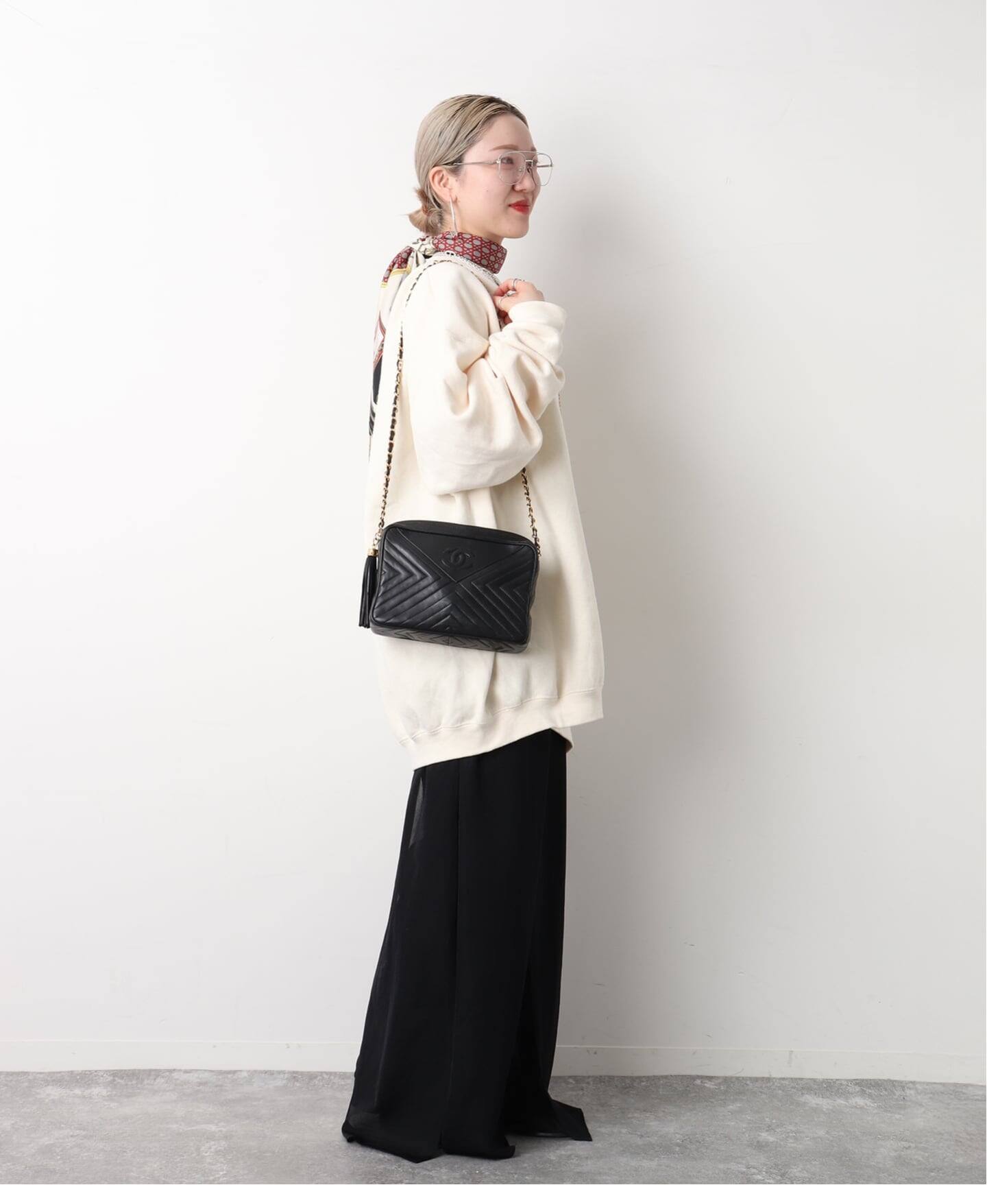 シャネル アンサンブル サイズ40 M - VINTAGE CHANEL/シャネル】 shoulder 23 ta（ショルダーバッグ