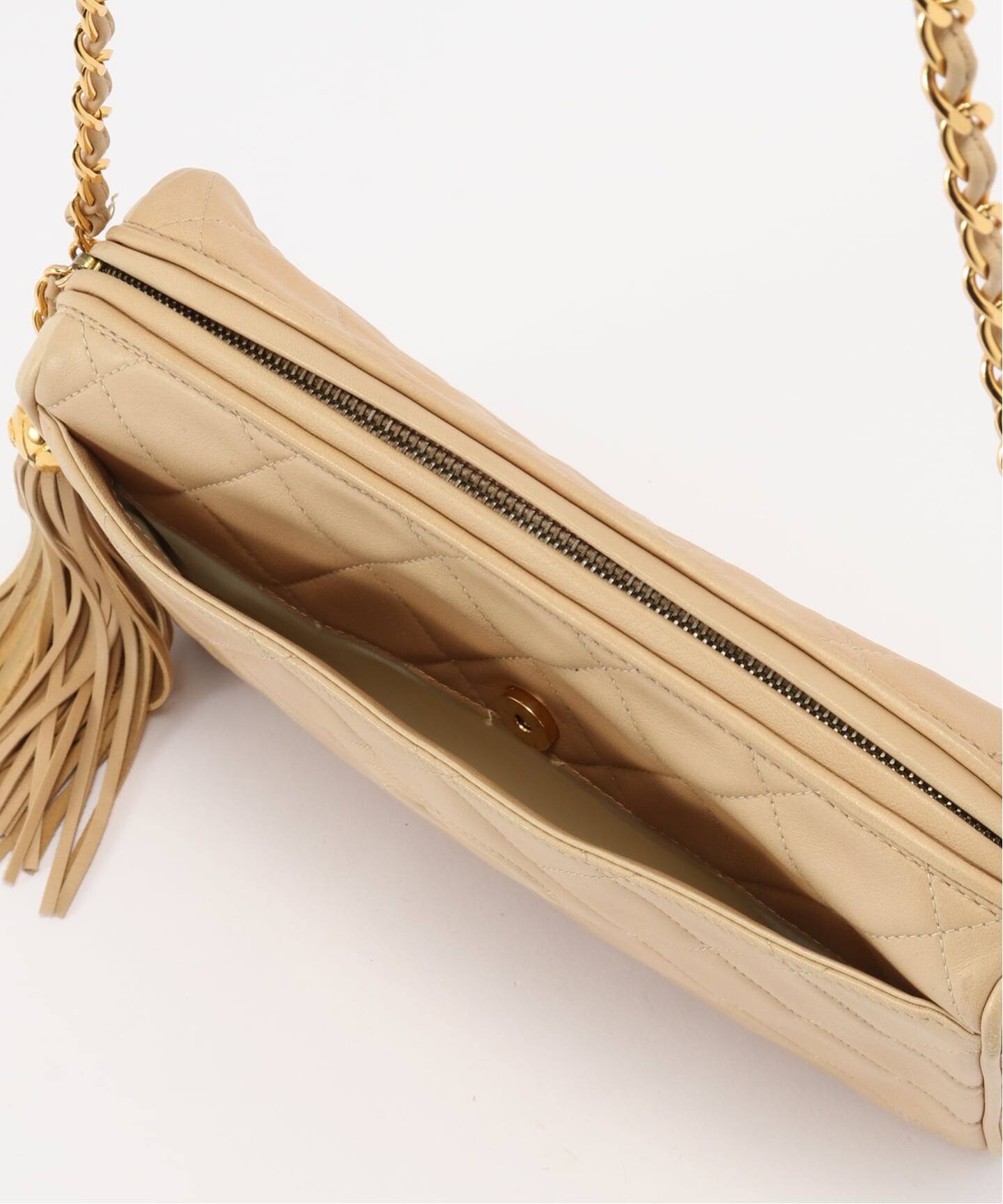 VINTAGE CHANEL/シャネル】Matelasse shoulder bag ta（ショルダー
