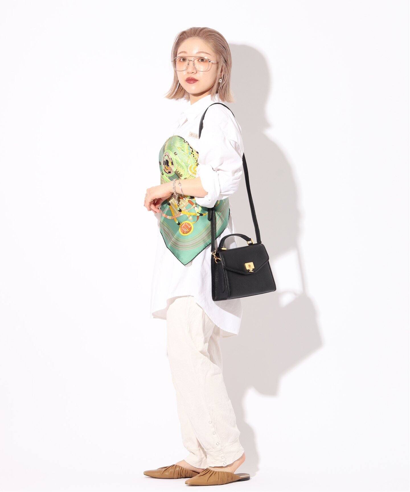 VINTAGE COURREGES/クレージュ】2wayバッグ（ショルダーバッグ  