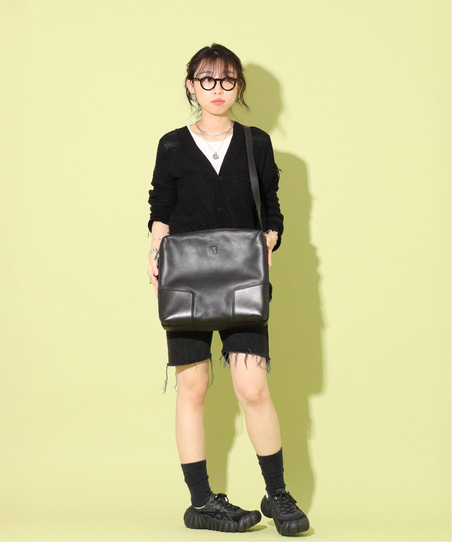 VINTAGE LOEWE/ロエベ】アナグラム ショルダーバッグ（ショルダー 