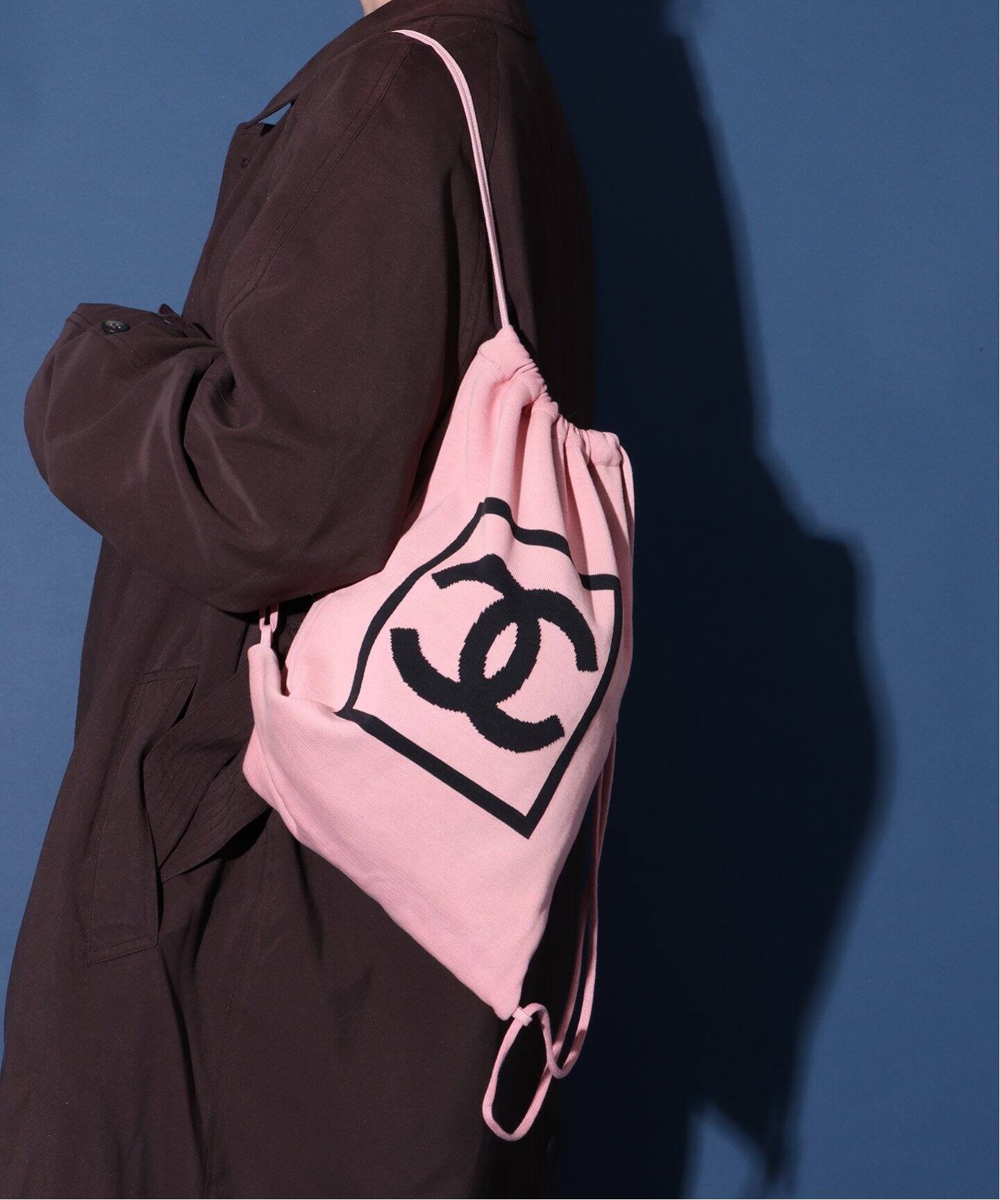 VINTAGE CHANEL/シャネル】backpack sportsline knit（バックパック  