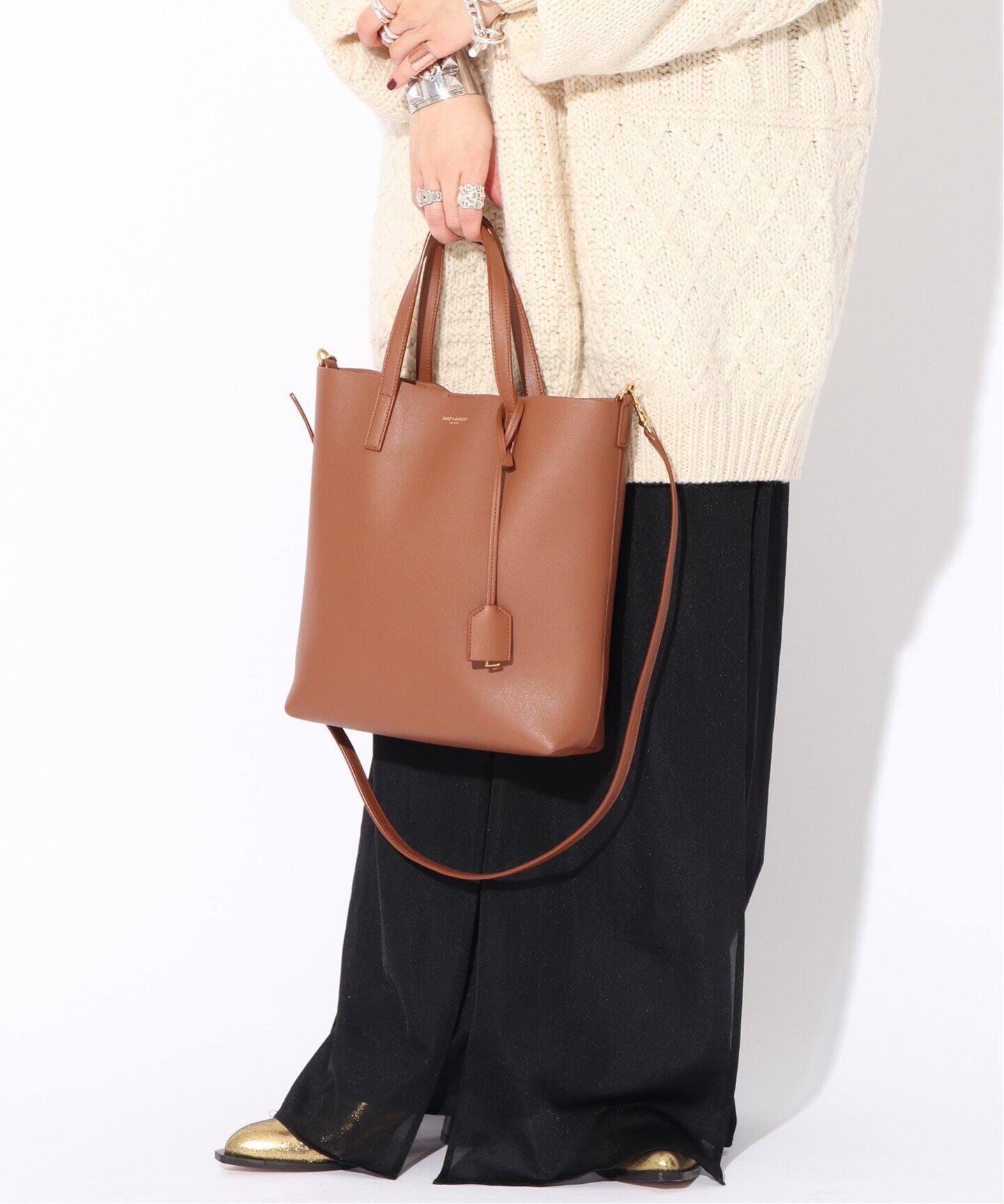 VINTAGE SAINT LAURENT/サンローラン】 Toy shopping tote 2way 