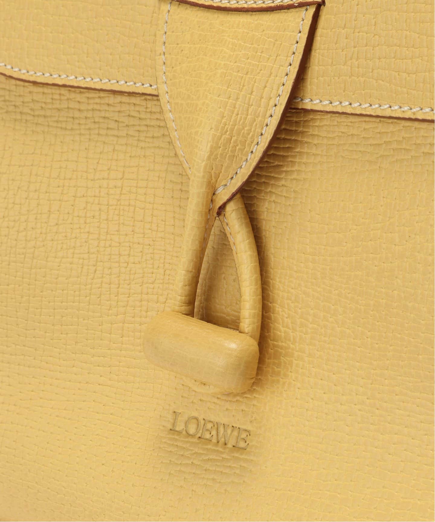 ☆超美品☆LOEWE ヴィンテージ ターンロック 2wayレザーハンドバッグ VINTAGE LOEWE/ロエベ】 handbag 2way turn lock（ショルダー