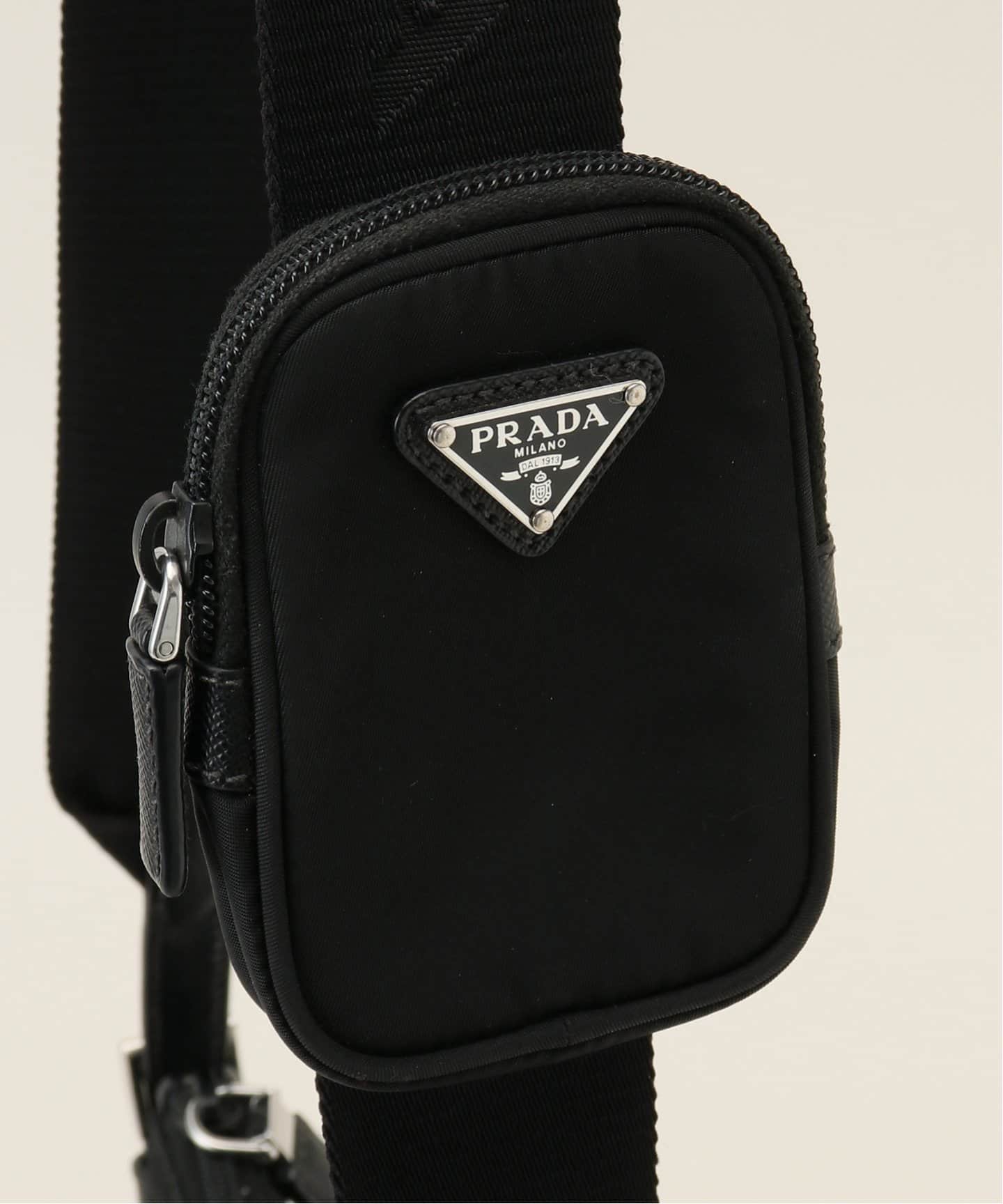 ベイクルーズで購入＊VINTAGE PRADA ブラック ショルダーバッグ VINTAGE PRADA/プラダ】Shoulder bag（ショルダーバッグ