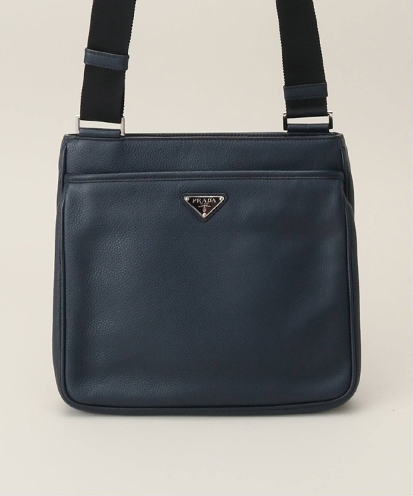 VINTAGE PRADA/プラダ】Shoulder bag leather（ショルダーバッグ 