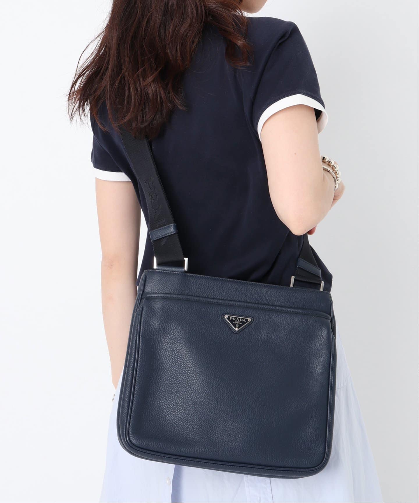 VINTAGE PRADA/プラダ】Shoulder bag leather（ショルダーバッグ