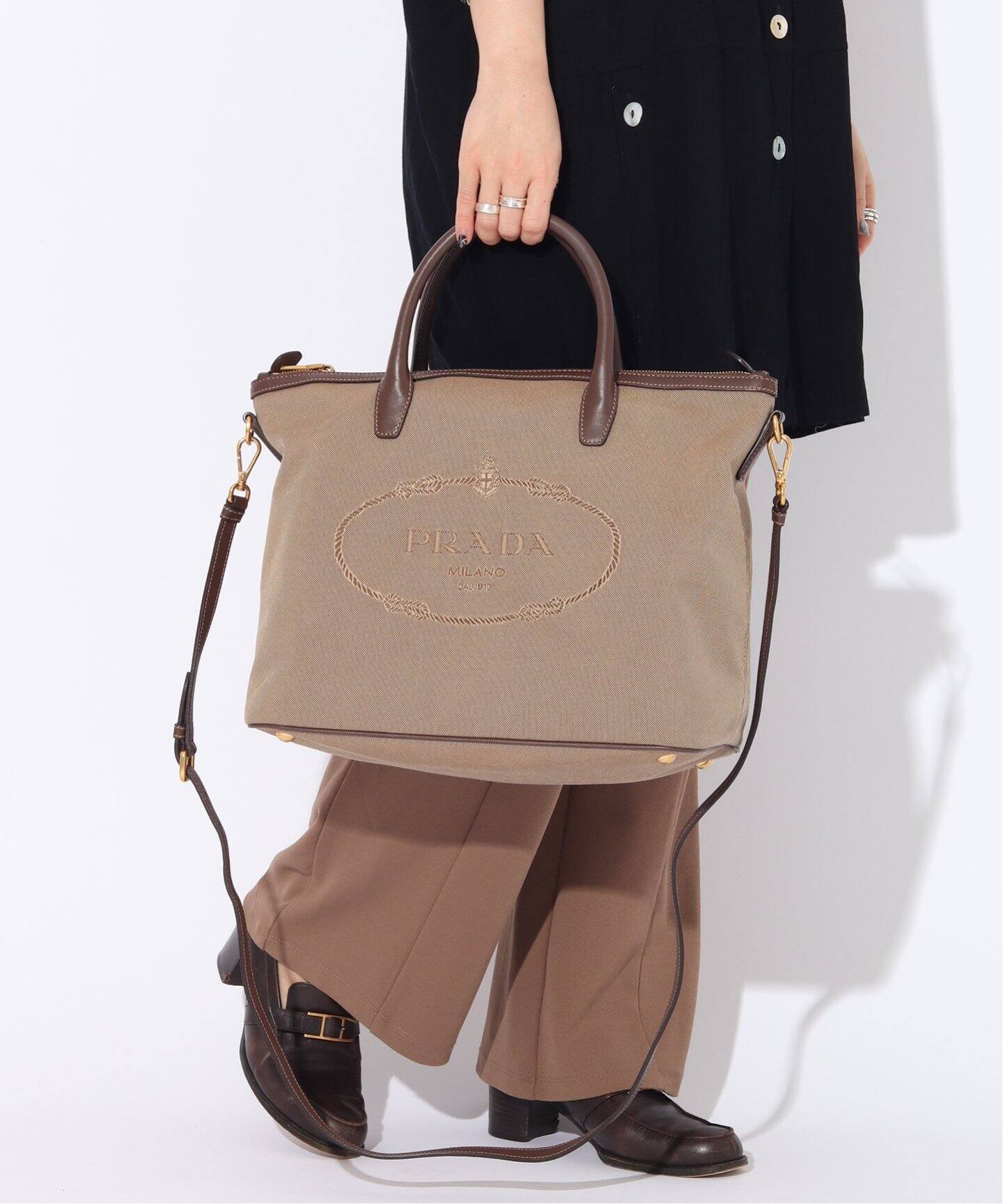 VINTAGE PRADA/プラダ】2way bag（トートバッグ）｜ENSEMBLE 
