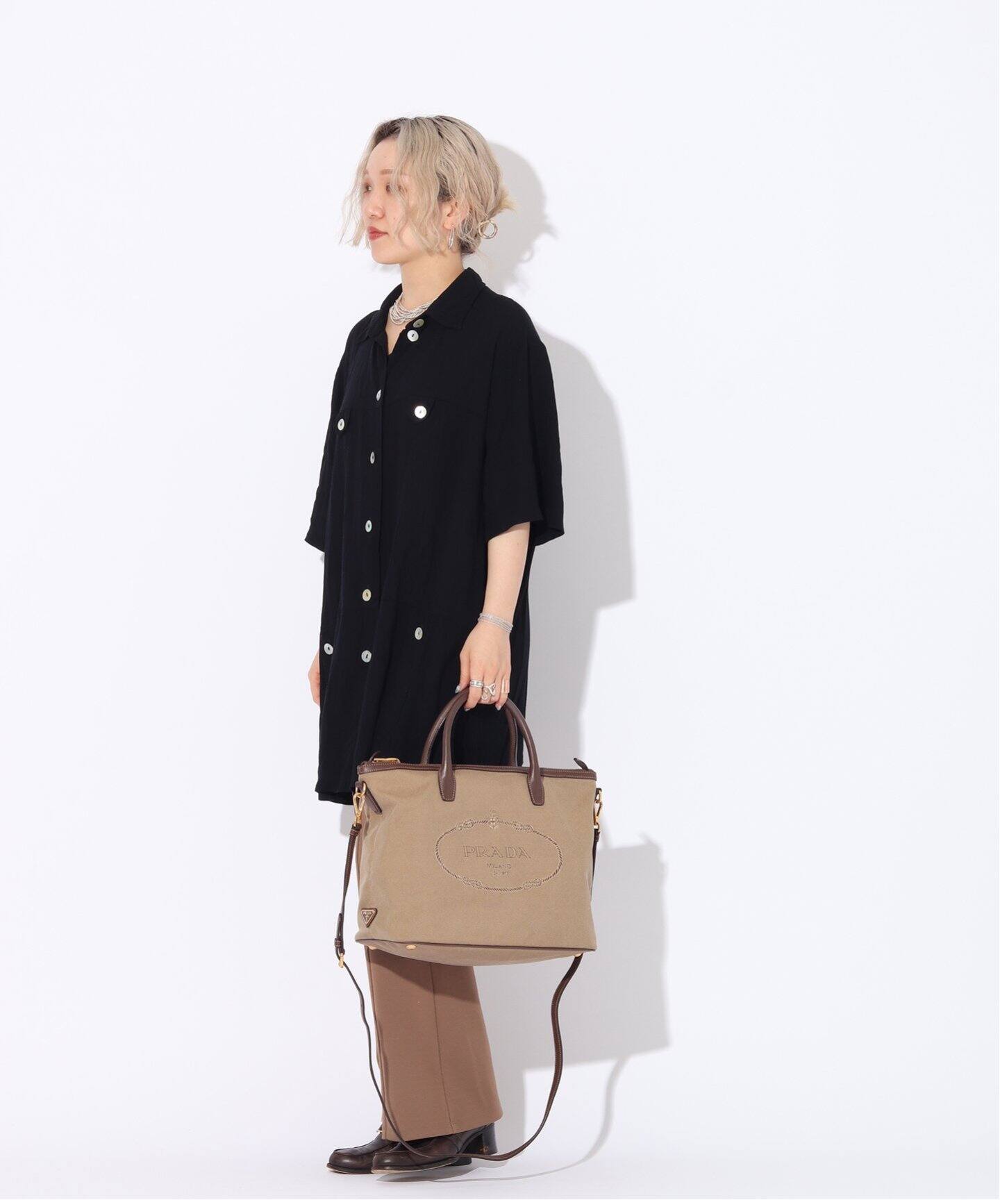 VINTAGE PRADA/プラダ】2way bag（トートバッグ）｜ENSEMBLE  