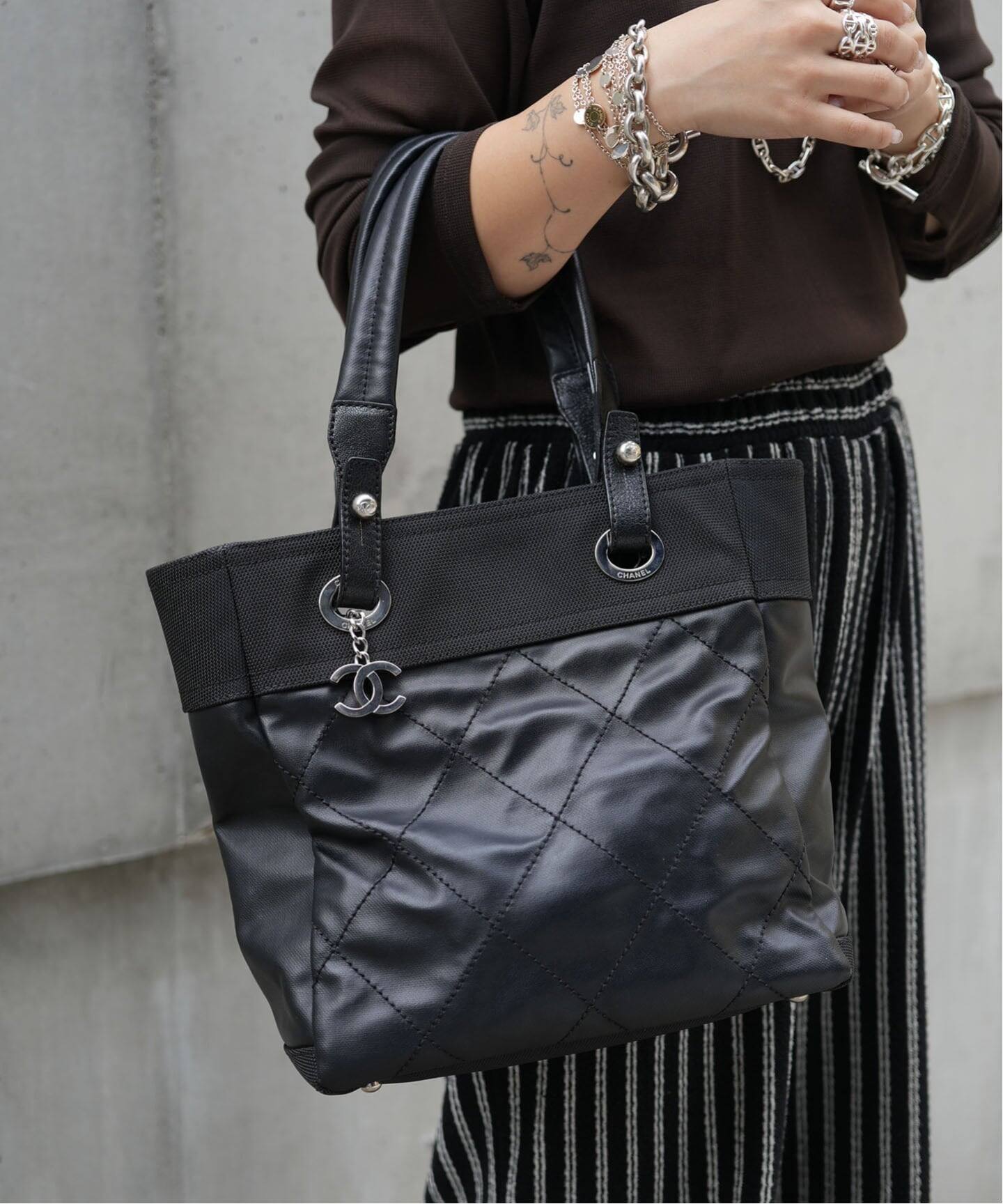 VINTAGE CHANEL/シャネル】Paris biarritz tote（トートバッグ