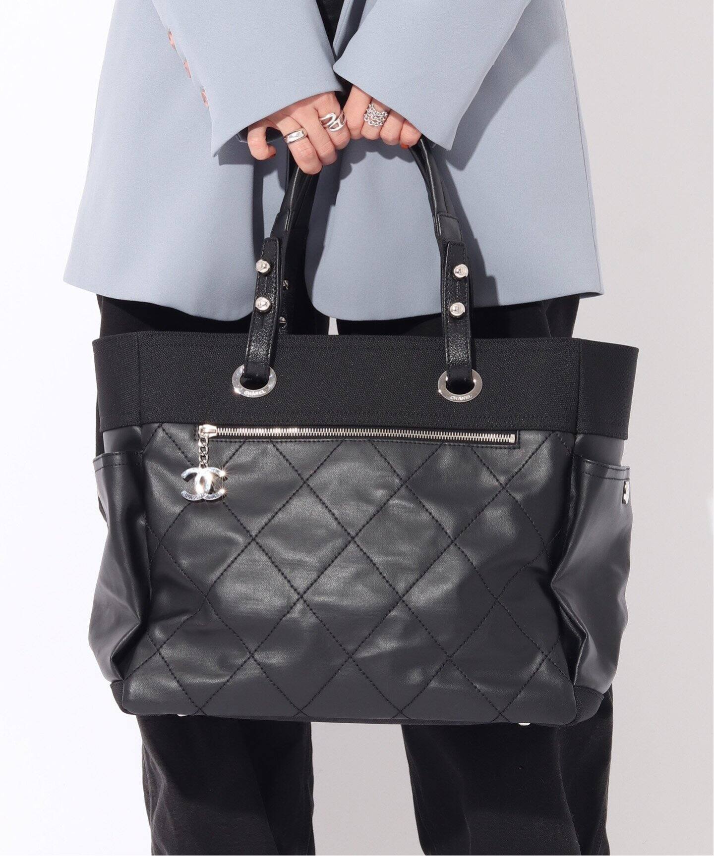 VINTAGE CHANEL/シャネル】Paris biarritz gm（トートバッグ  