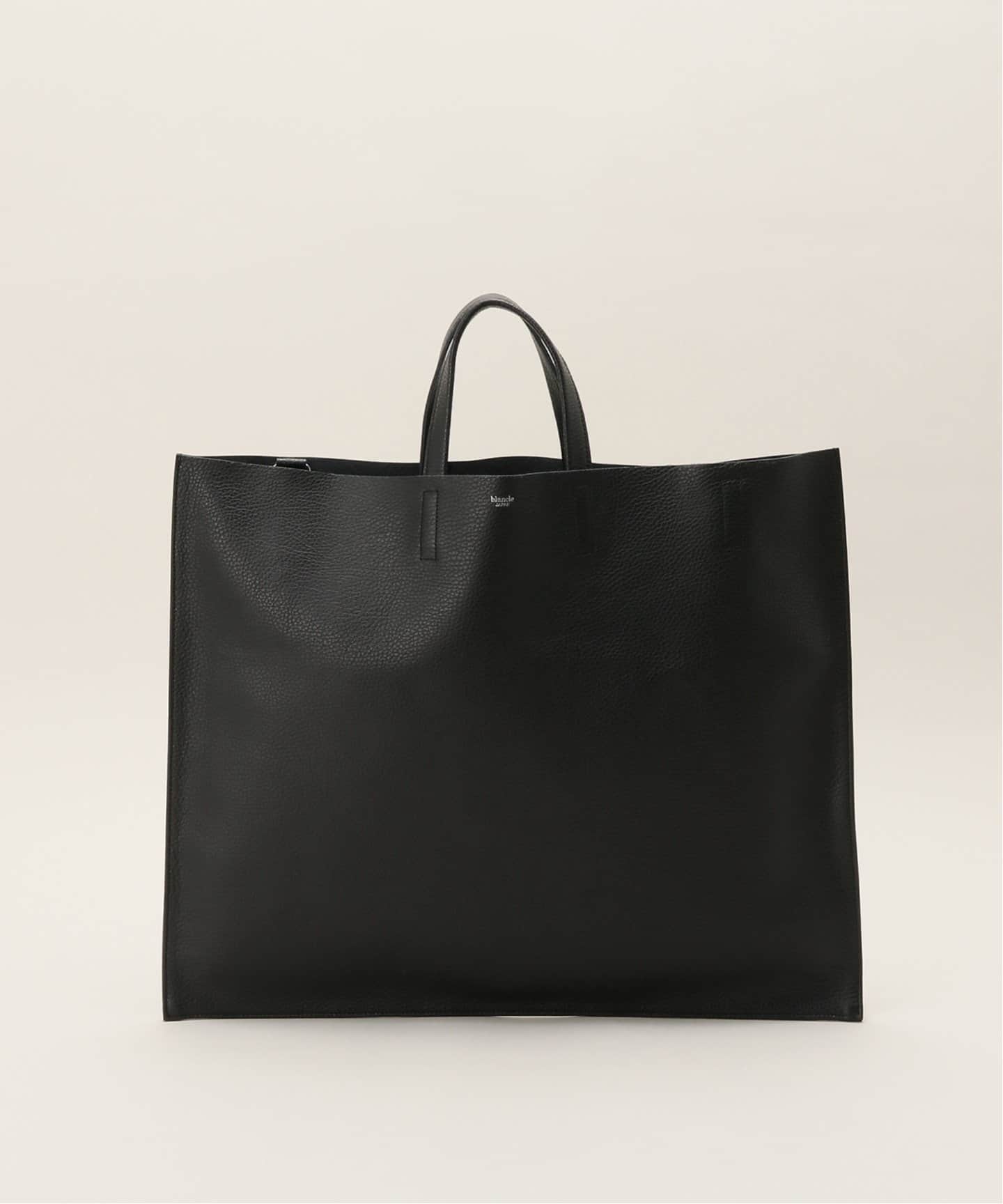 ブランクレ★レザートートバッグ blancle/ ブランクレ】S.LEATHER FLAT TOTE（トートバッグ
