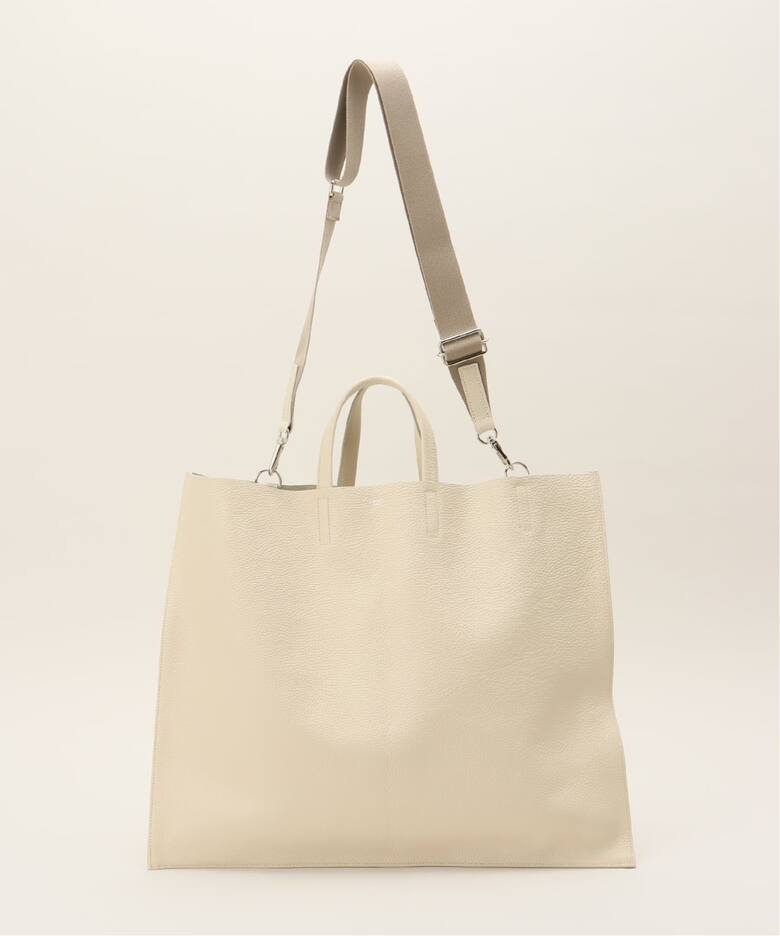 blancle/ ブランクレ】S.LEATHER FLAT TOTE（トートバッグ）｜ENSEMBLE 