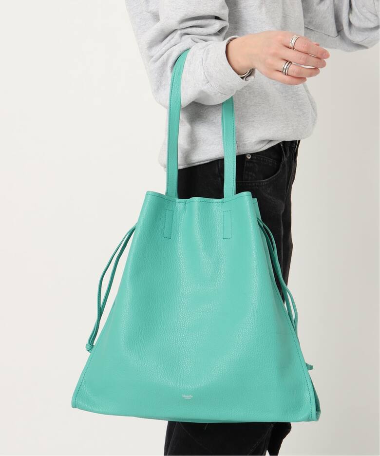 blancle/ ブランクレ】S.LETHER SQUEEZE BIG TOTE（トートバッグ 