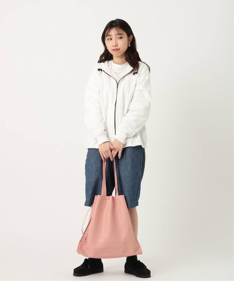 blancle/ ブランクレ】S.LETHER SQUEEZE BIG TOTE（トートバッグ 