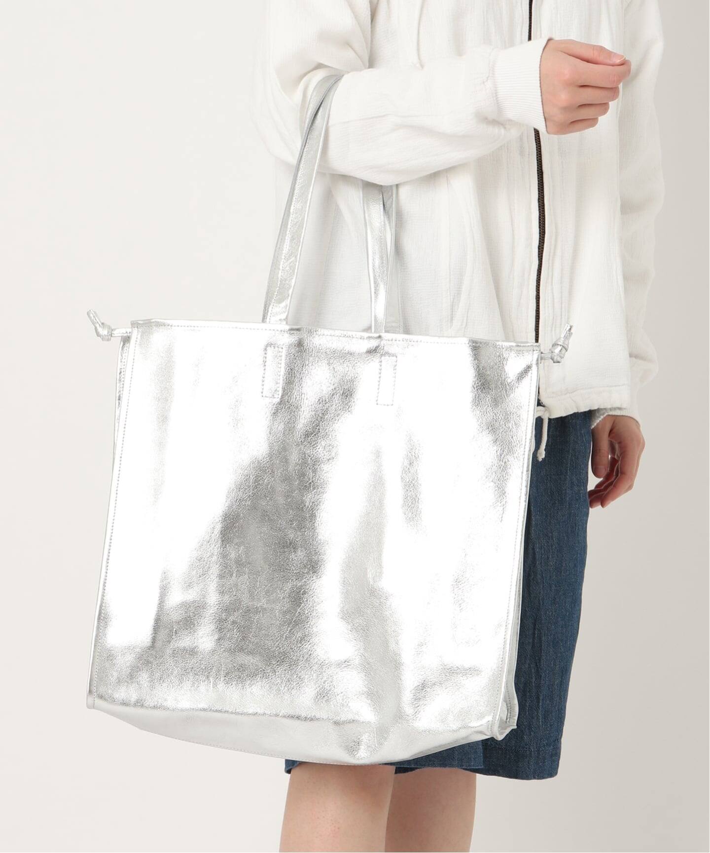 blancle/ ブランクレ】M.LETHER SQUEEZE BIG TOTE（トートバッグ
