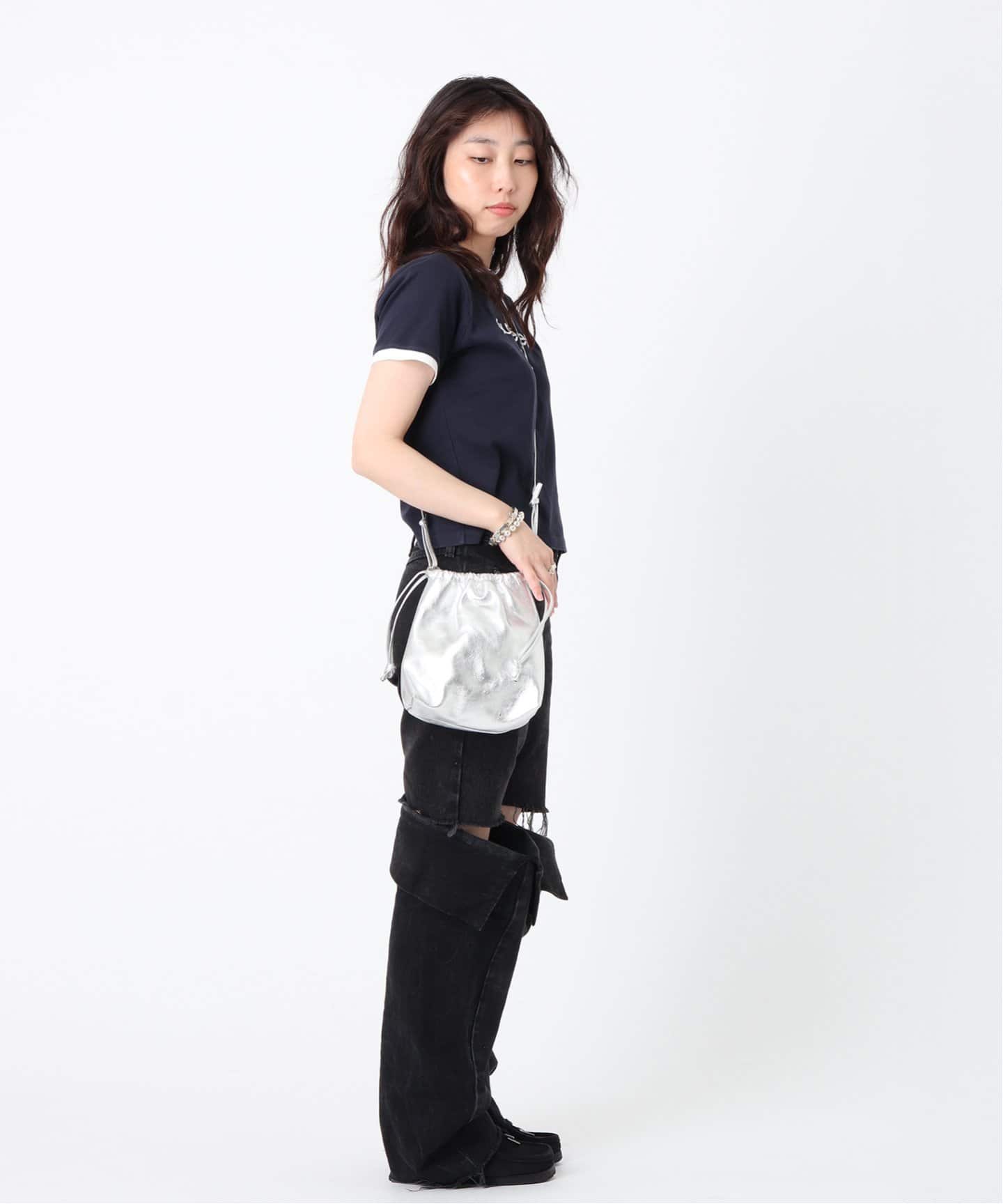 【LYN】Imagine Flap ショルダーバッグ パープル Imagine Flap Shoulder Bag Purple : ร้านลินออนไลน์อย่างเป็น