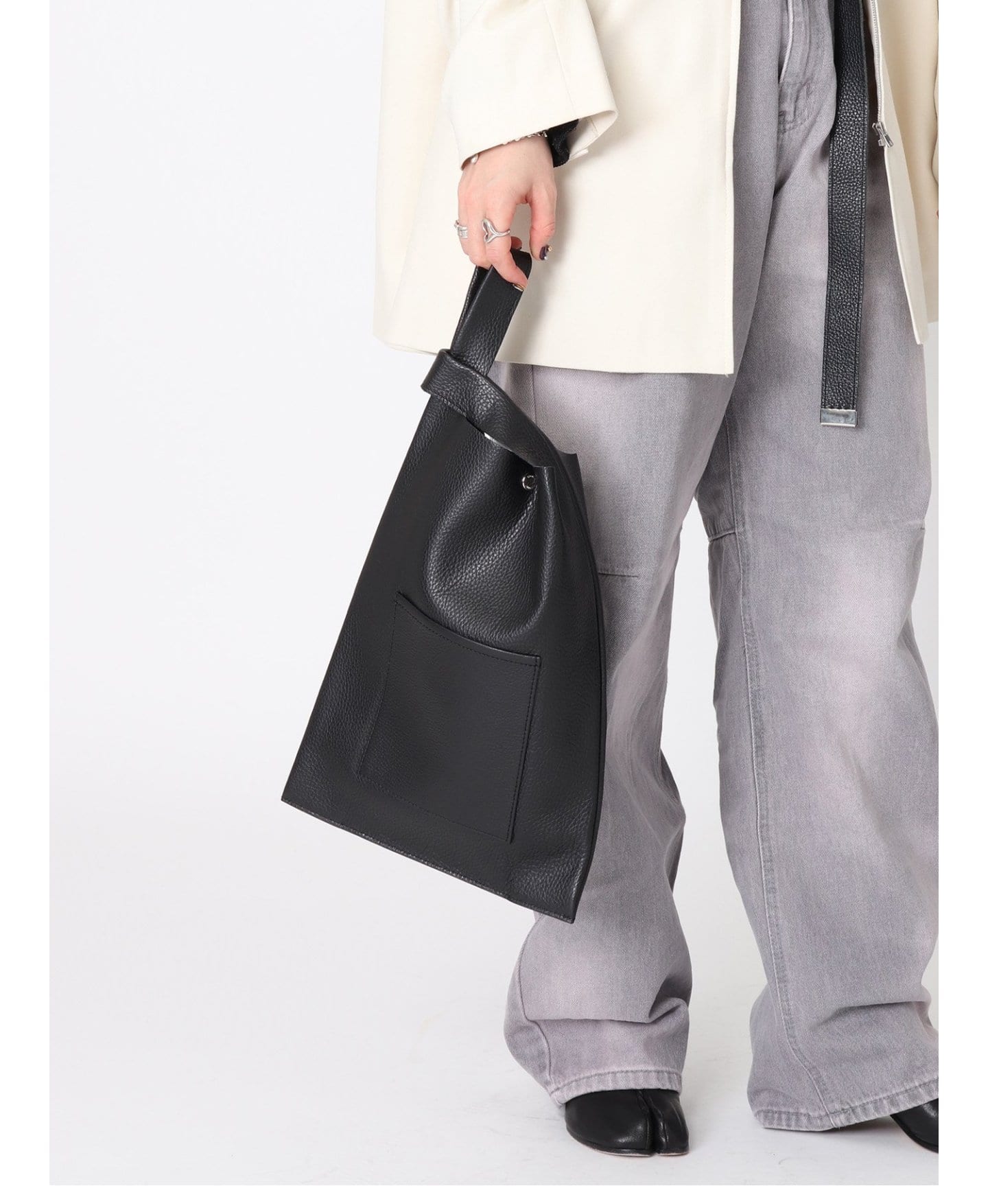 未使用　【blancle/ ブランクレ】S.LETHER Shoppingバッグ blancle/ ブランクレ】S.LETHER Shopping bag（ハンドバッグ