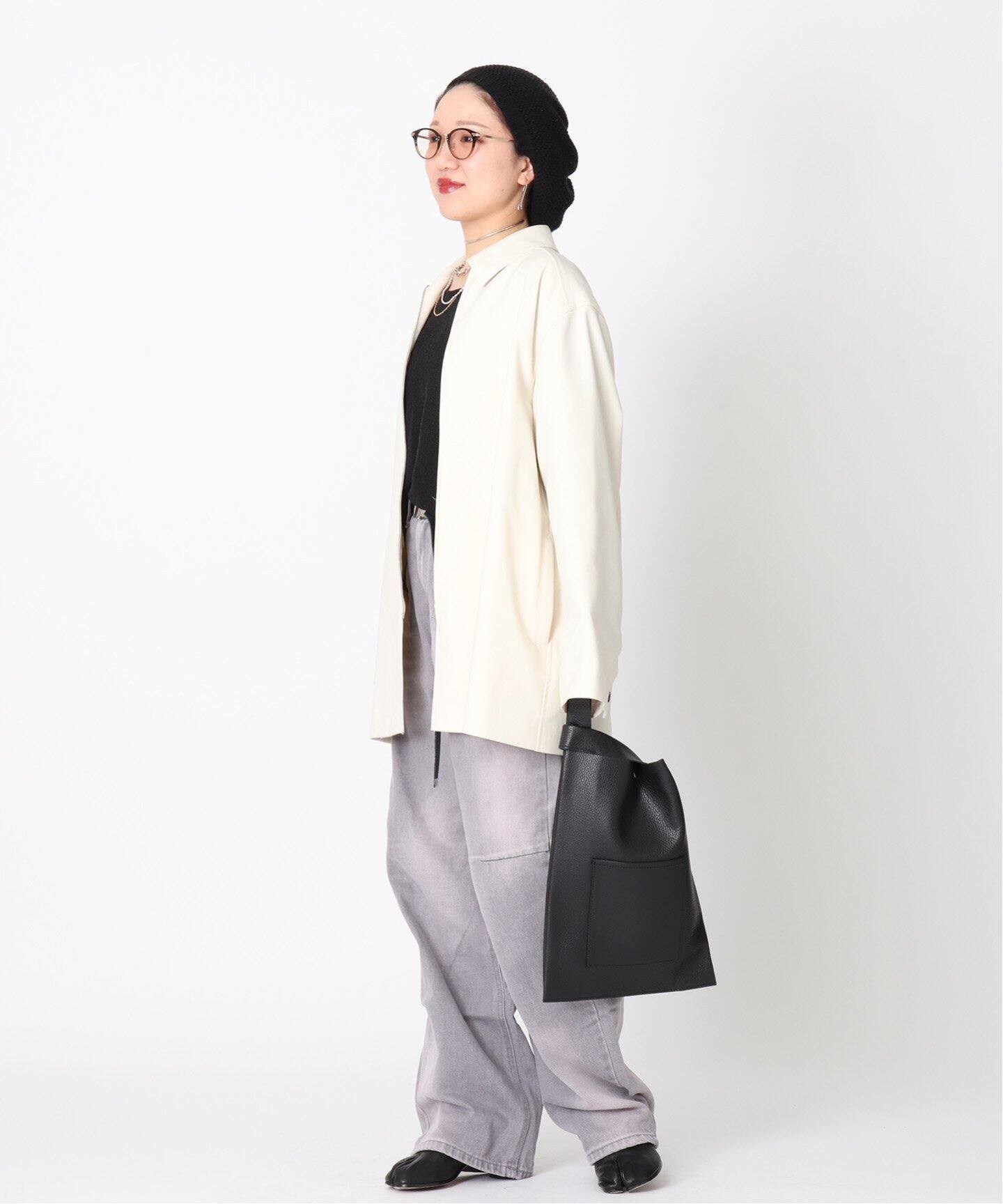 未使用　【blancle/ ブランクレ】S.LETHER Shoppingバッグ blancle/ ブランクレ】S.LETHER Shopping bag（ハンドバッグ
