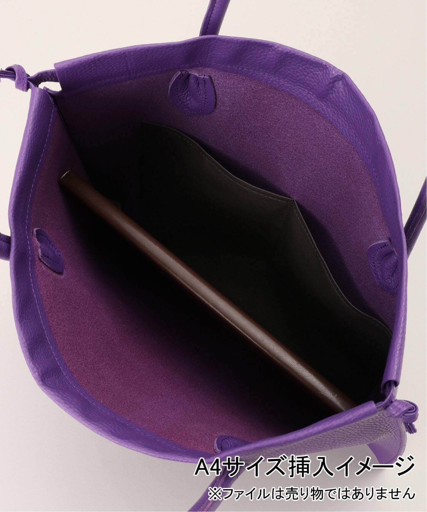 blancle/ ブランクレ】S.LETHER Big purse tote（トートバッグ