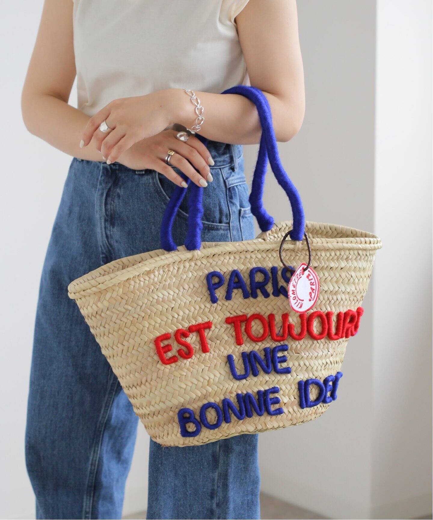 キロメートル パリ 25SS SAINT-TROPEZ かごバッグ KILOMETRE PARIS  