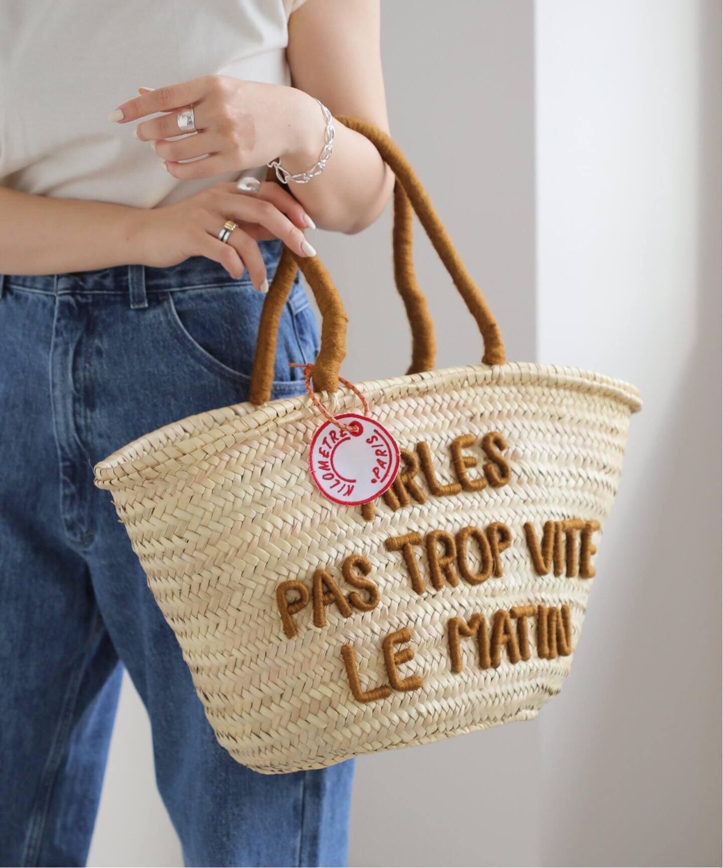 KILOMETRE PARIS/キロメートルパリ GPS BASKET ARLES かごバッグ  