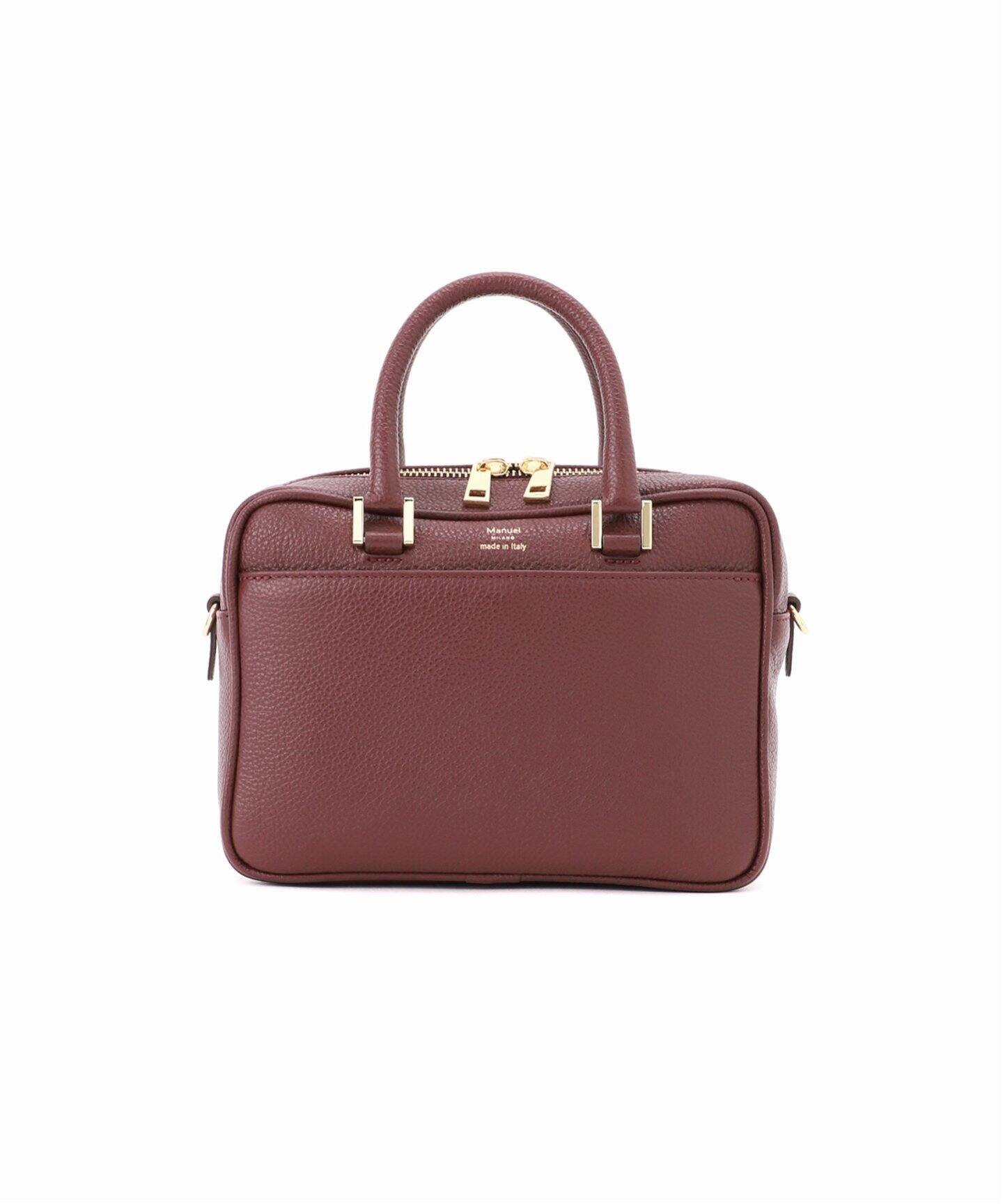 Manuel MILANO/マニュエルミラノ 別注 レザーバッグ MIDI
