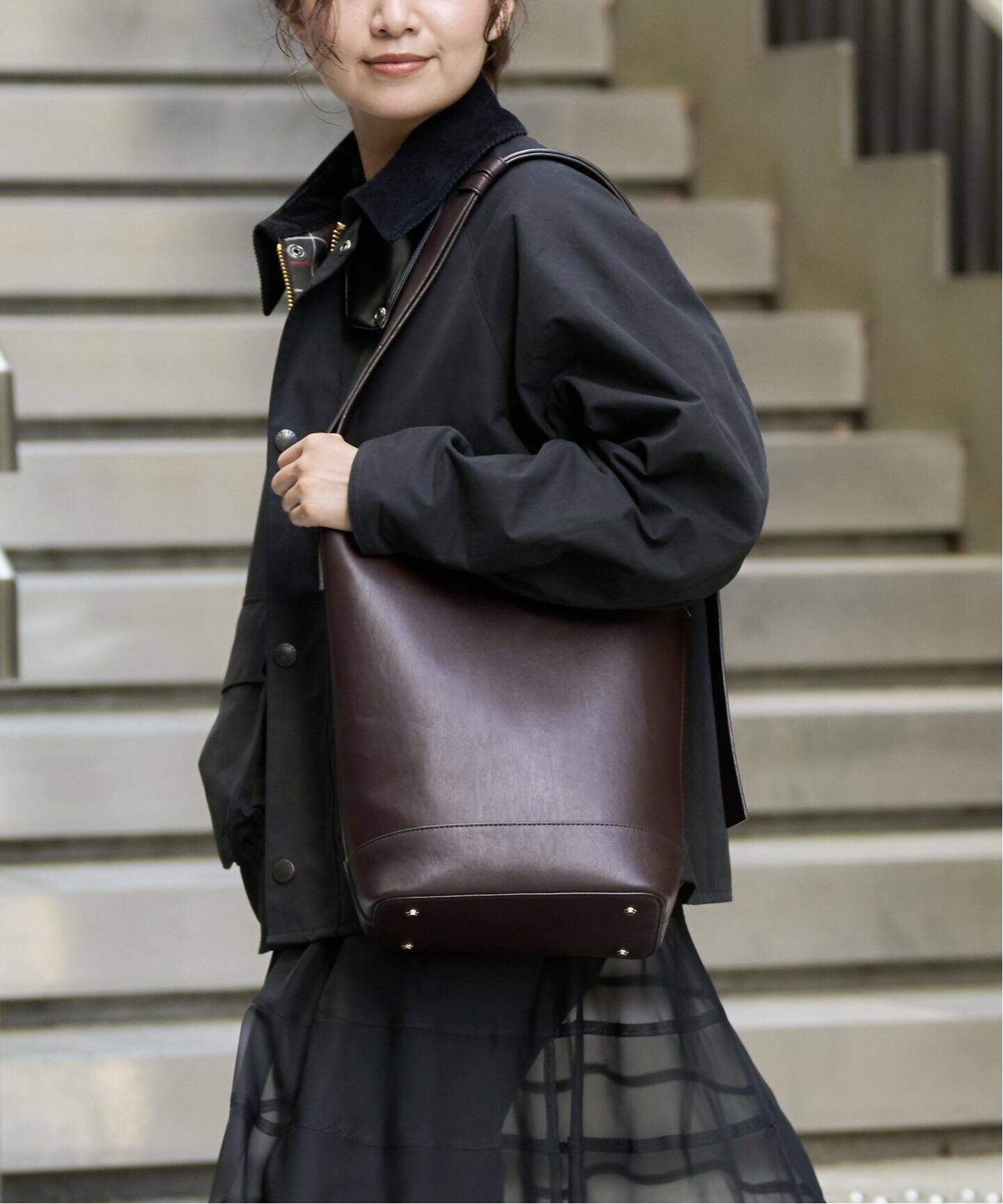 ＆MyuQ/アンドミューク 別注 JUNO MIDI ショルダーバッグ（ショルダー  