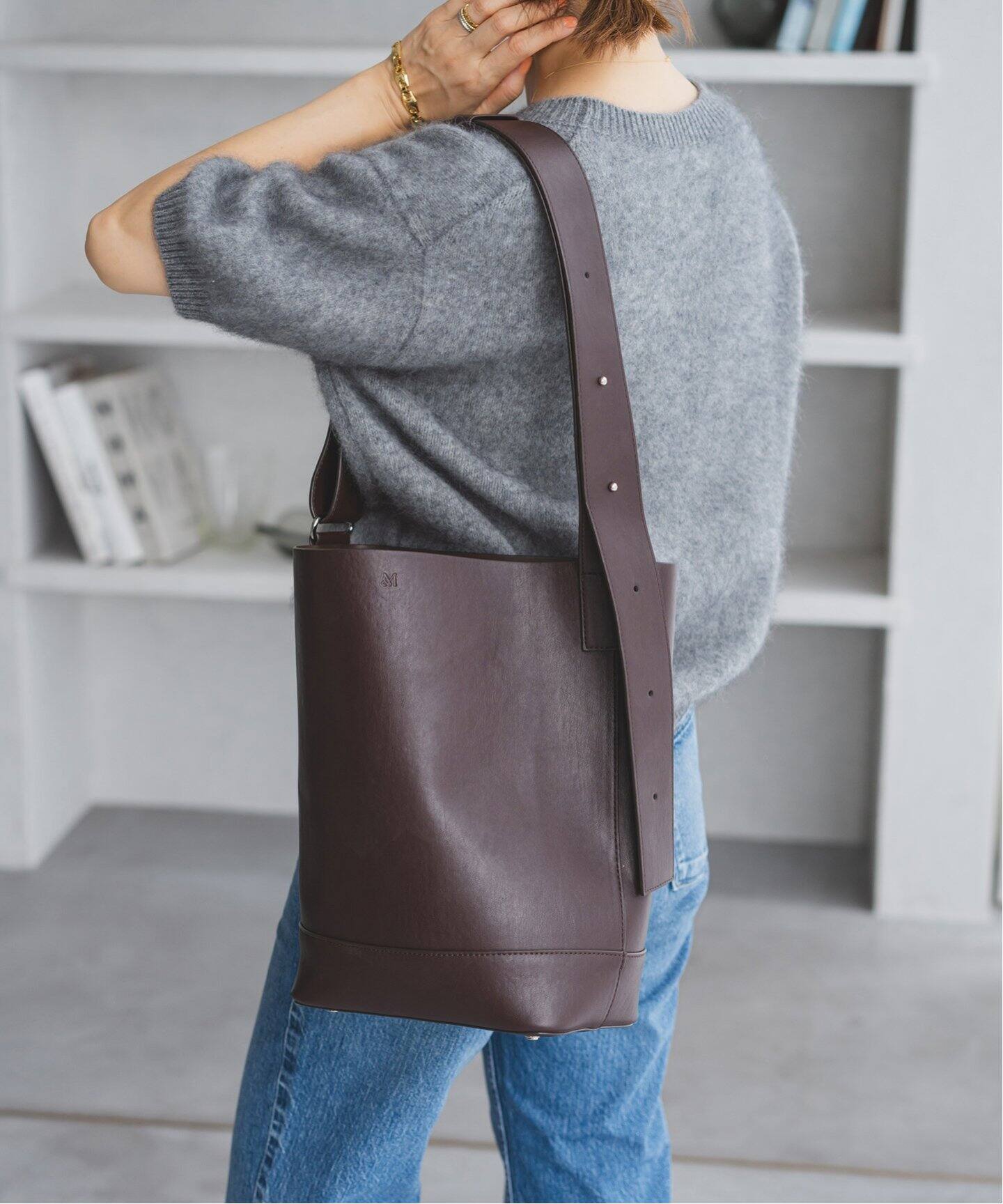 ＆MyuQ/アンドミューク 別注 JUNO MIDI ショルダーバッグ（ショルダー  