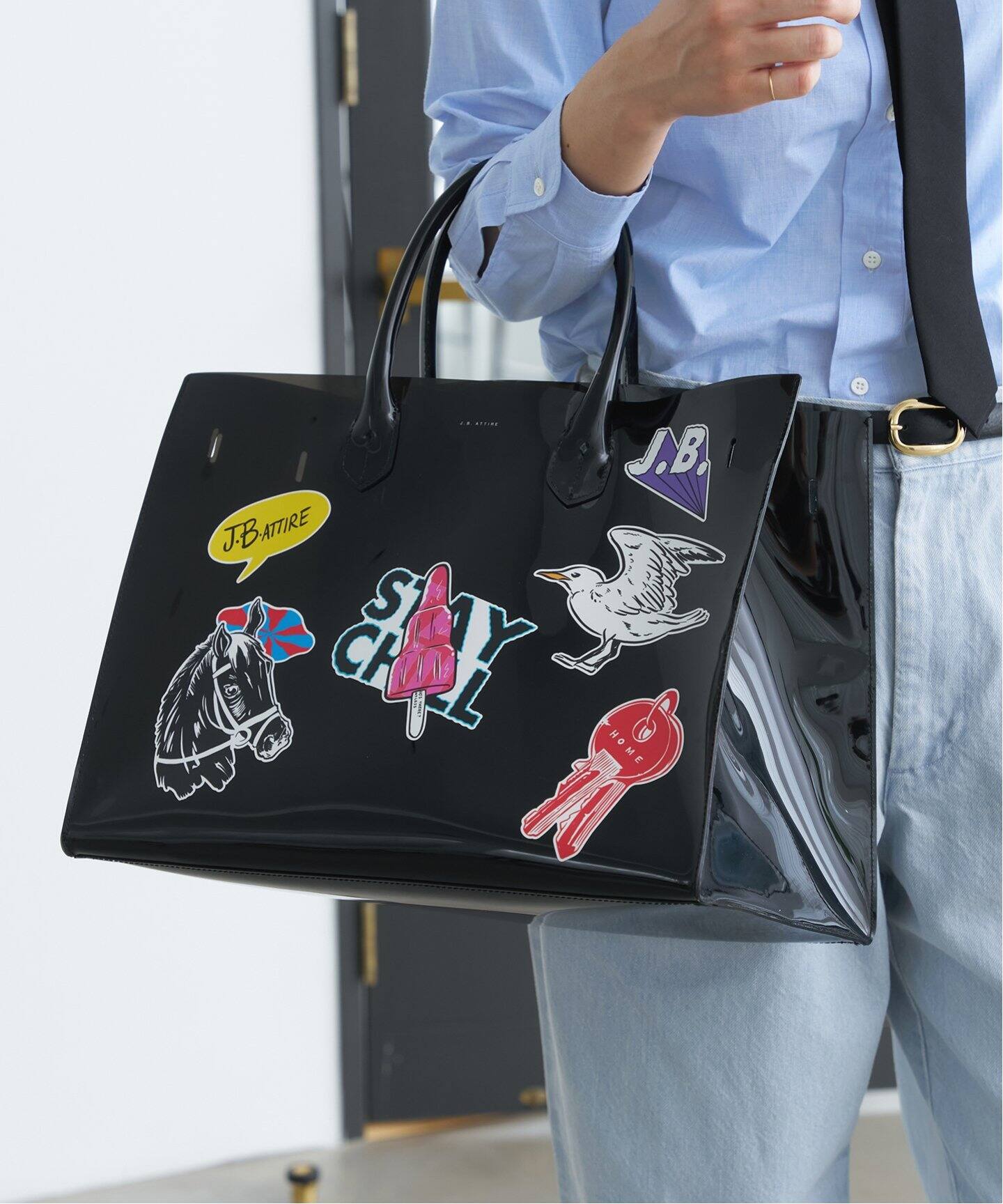 J.B.ATTIRE/ジェービーアタイア Paris BAG JBX-2402（トートバッグ 