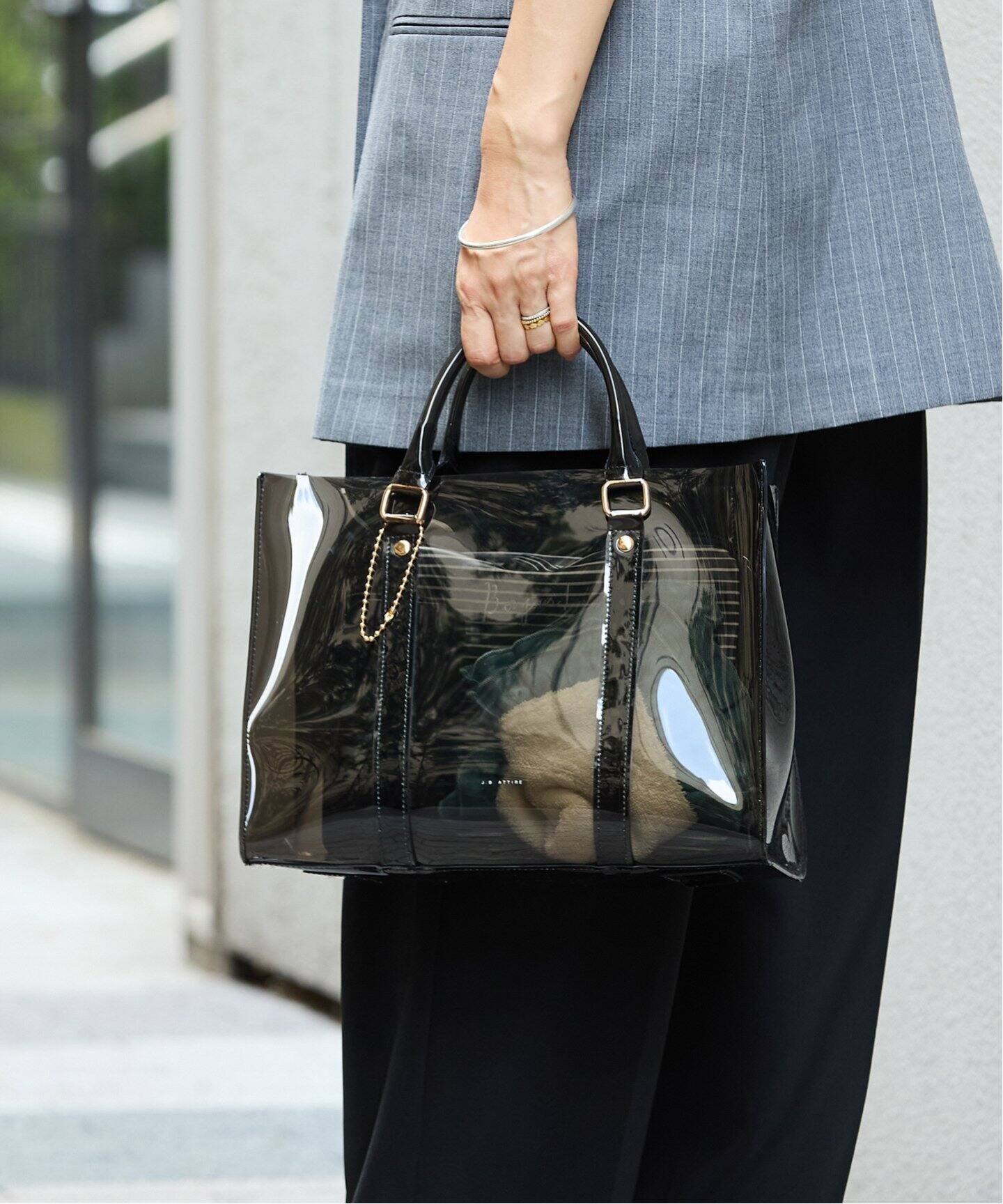 J.B.ATTIRE/ジェービーアタイア 別注 Cannes ボストントートバッグ 